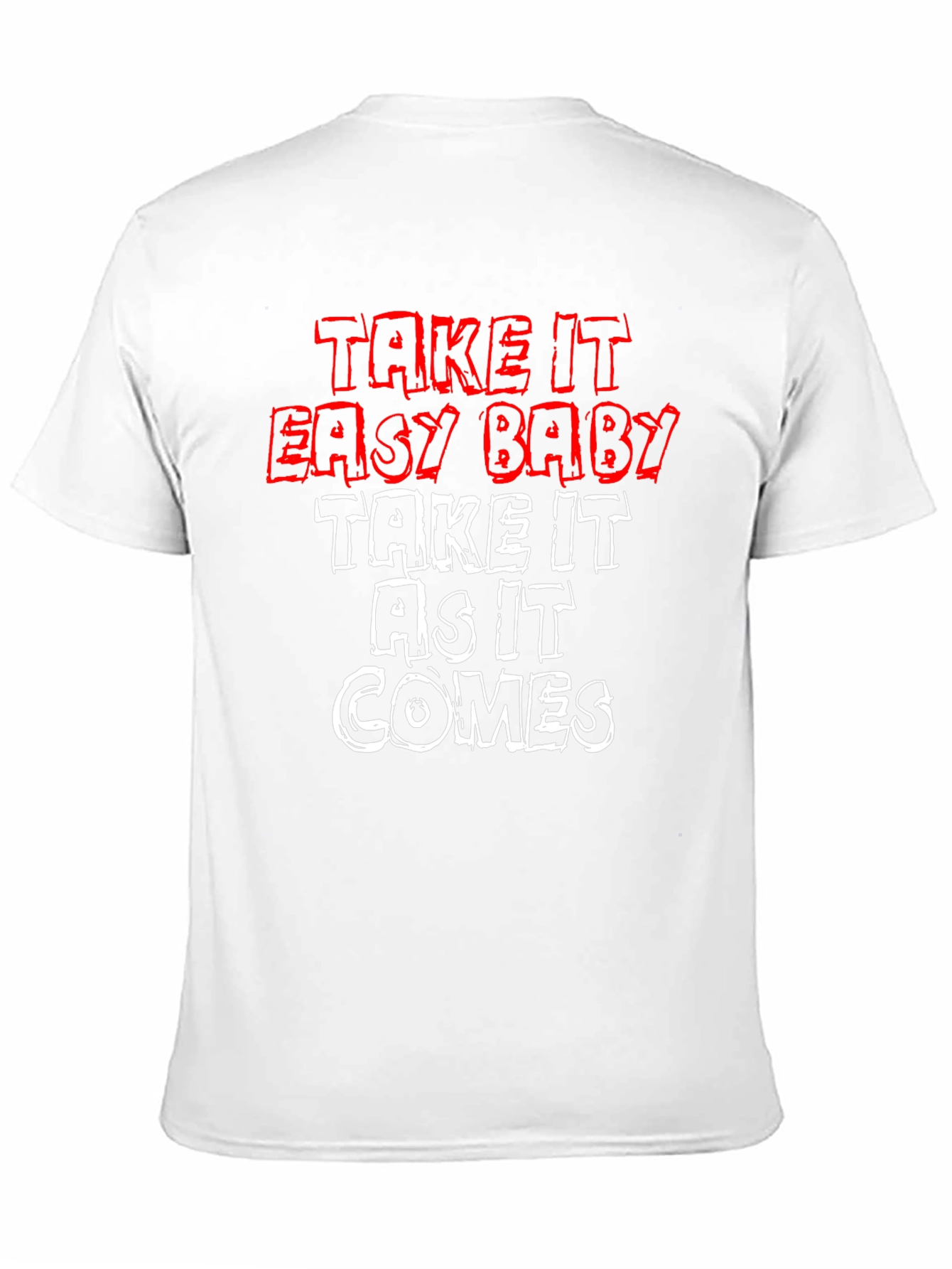 Take It Easy Graphic Tee - Relaxed Vibe
