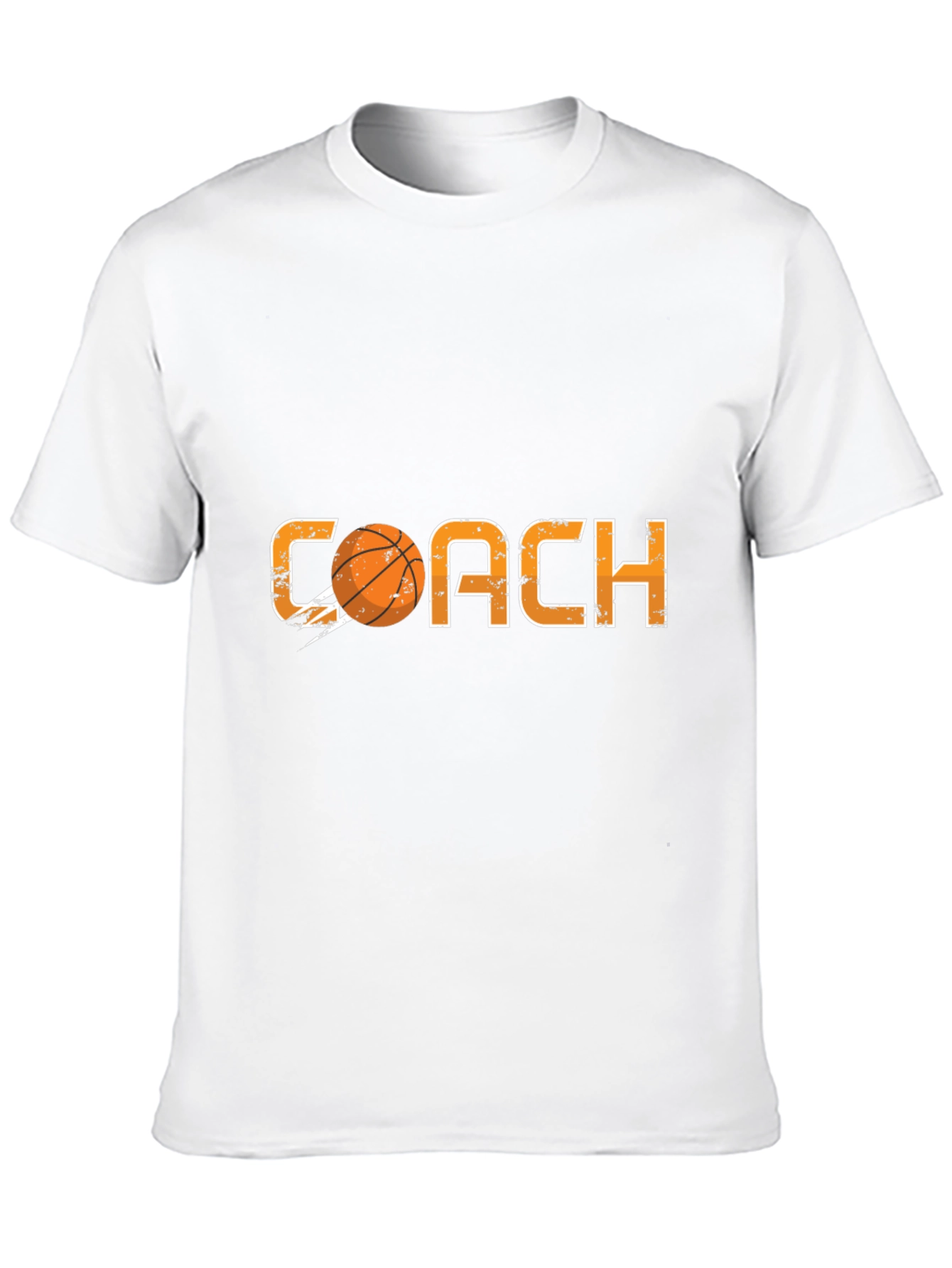 Basketball Coach T-Shirt - Black Graphic Tee