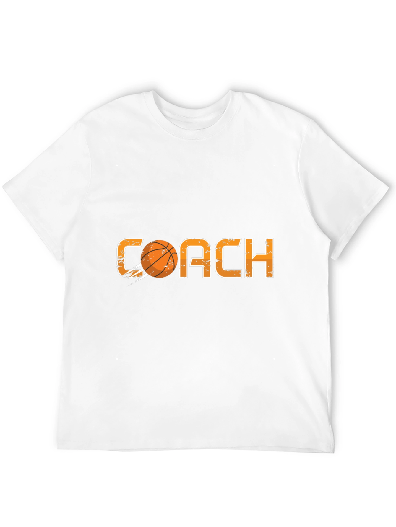 Basketball Coach T-Shirt - Black Graphic Tee
