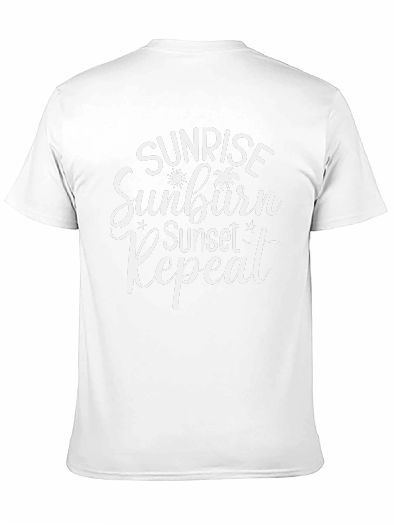Sunrise Sunburn Sunset Repeat T-Shirt