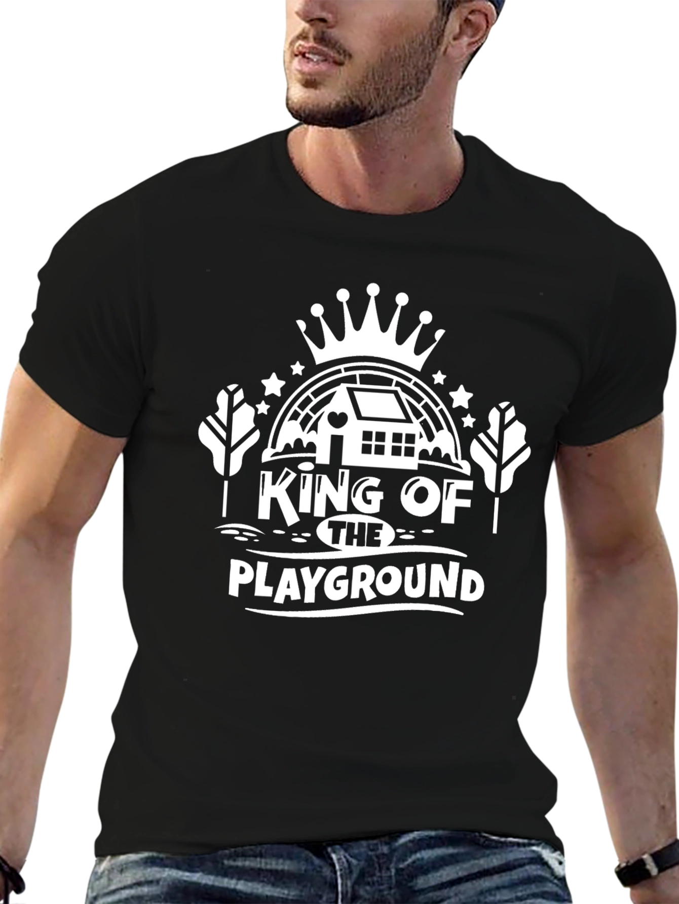 King of the Playground Graphic Tee - Black