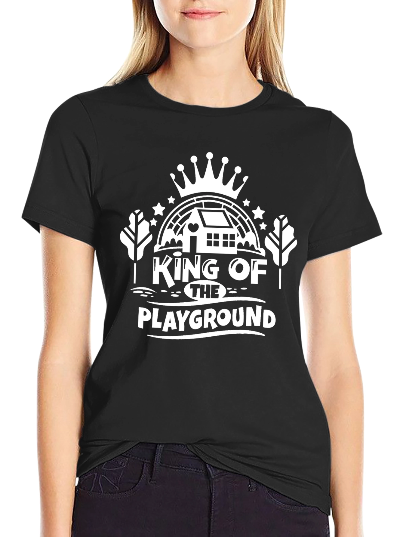 King of the Playground Graphic Tee - Black
