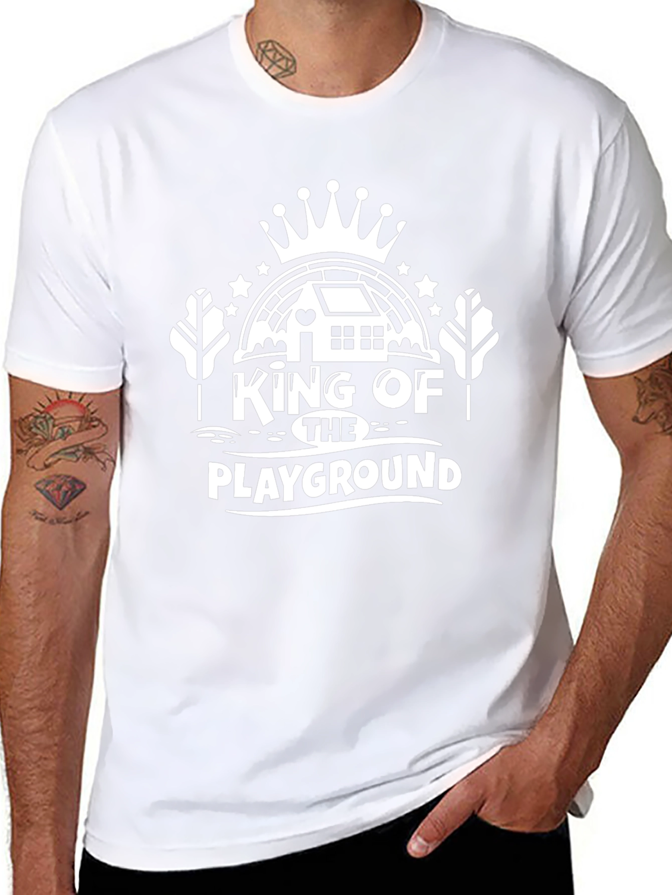 King of the Playground Graphic Tee - Black