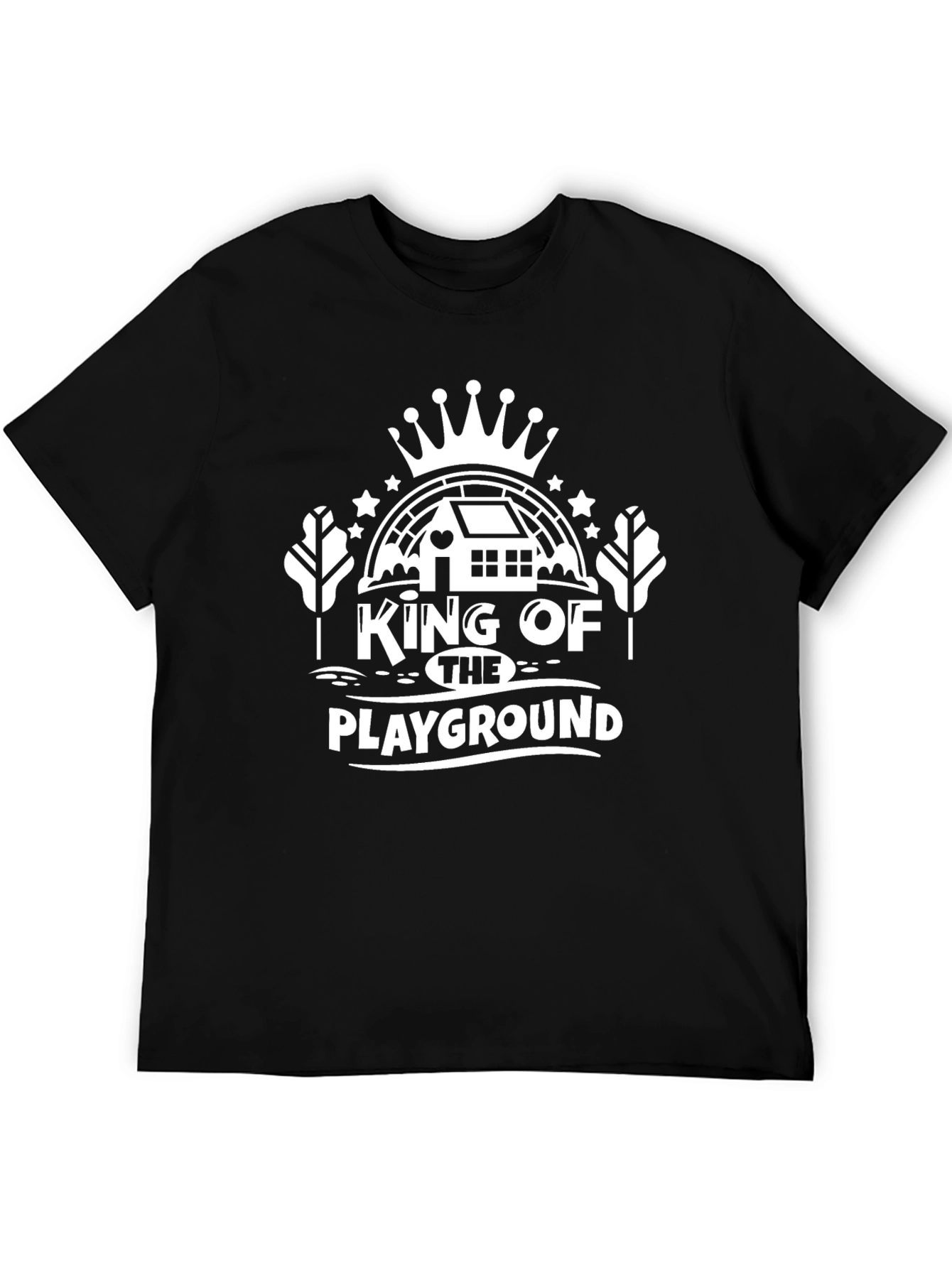 King of the Playground Graphic Tee - Black