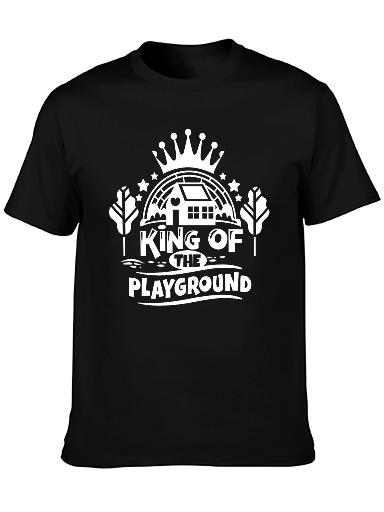 King of the Playground Graphic Tee - Black