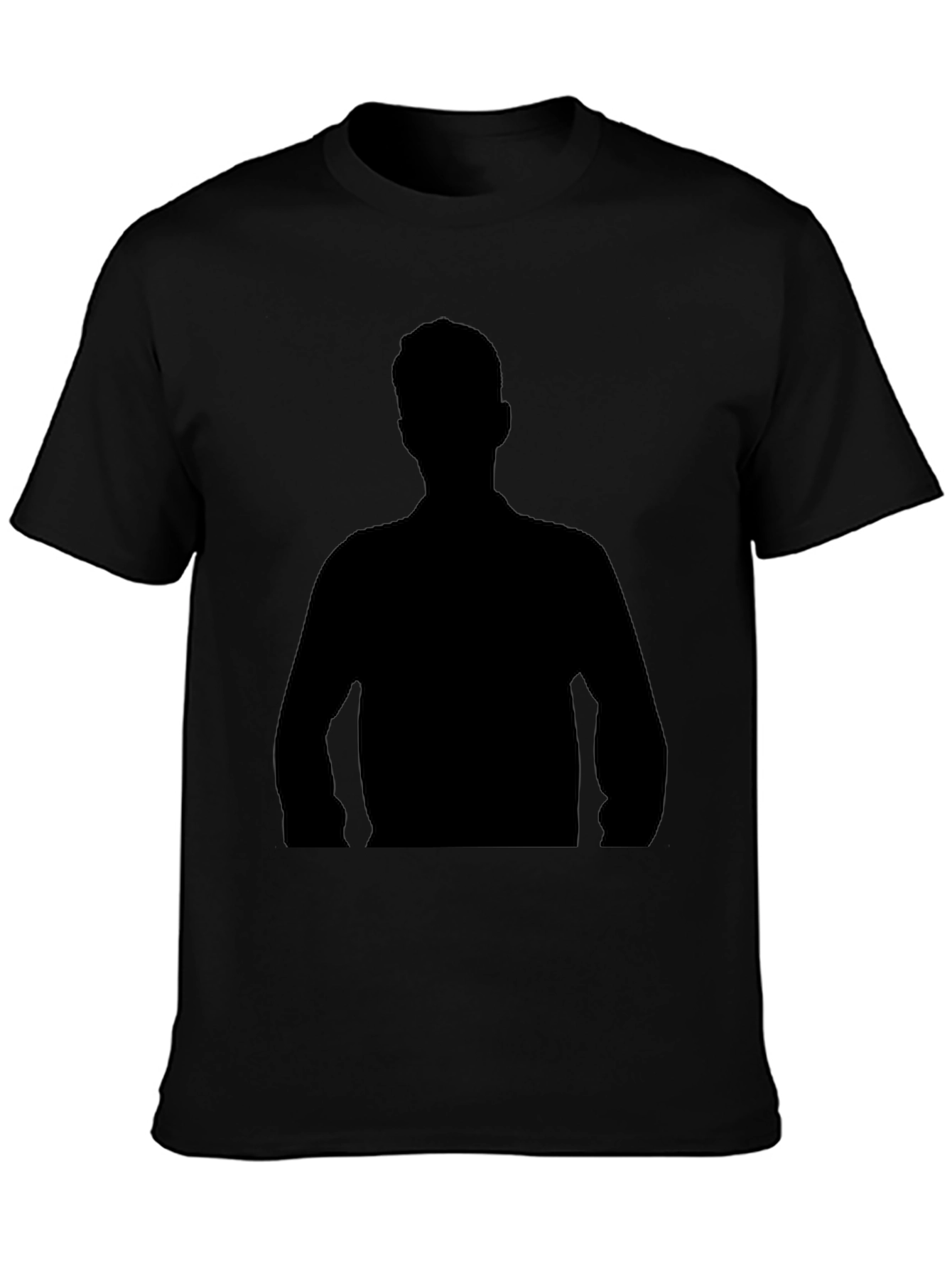 Mens Black Graphic Tee