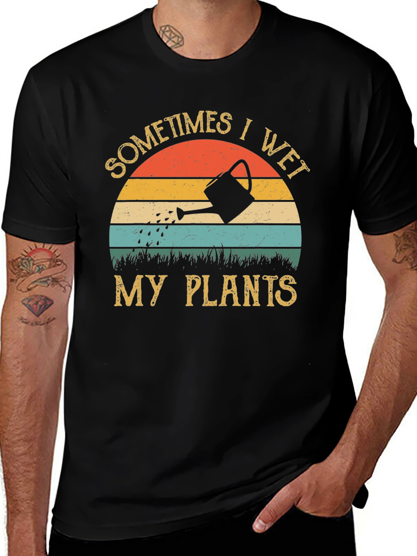 Sometimes I Wet My Plants Graphic Tee
