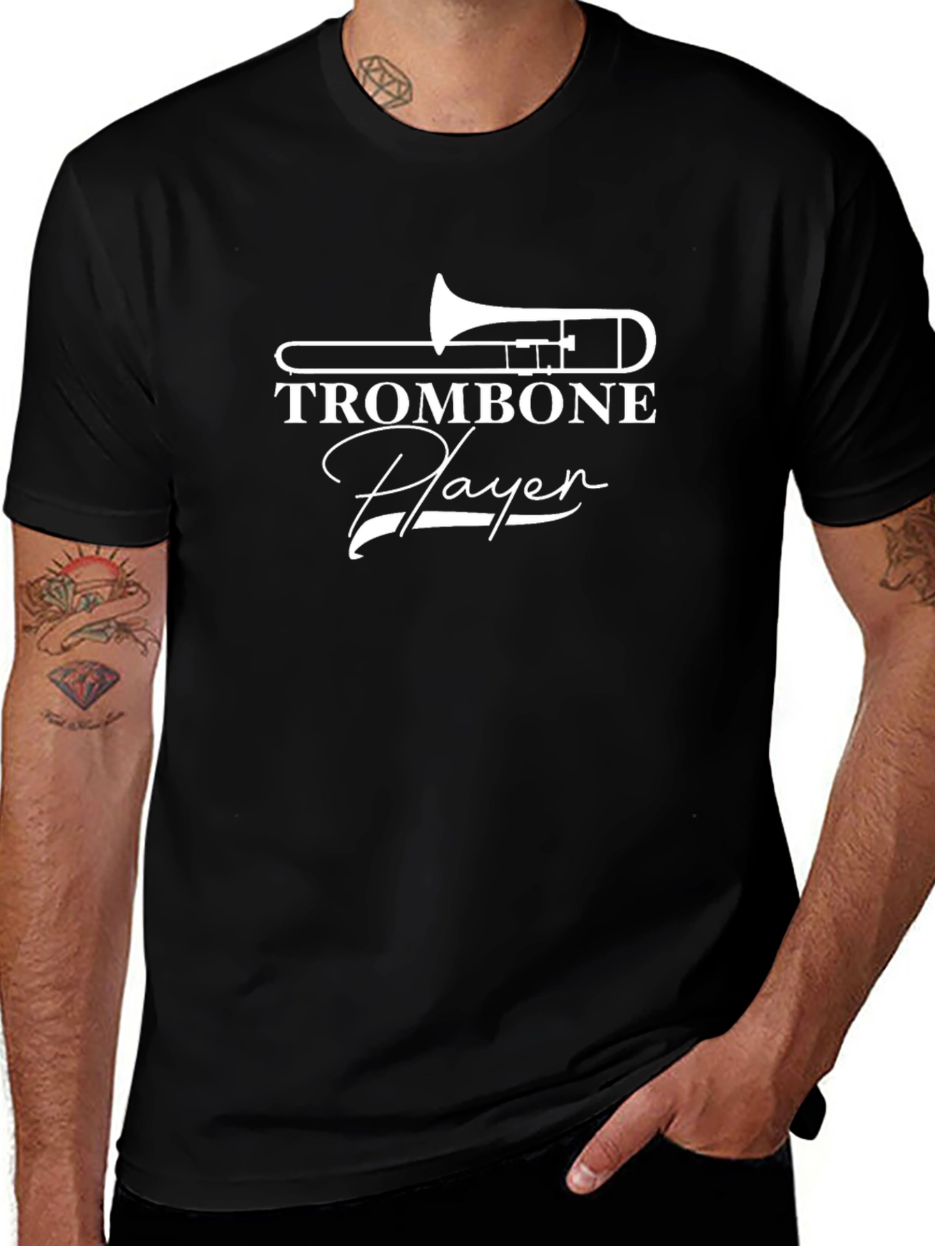 Trombone Player T-Shirt - Music Lover Tee
