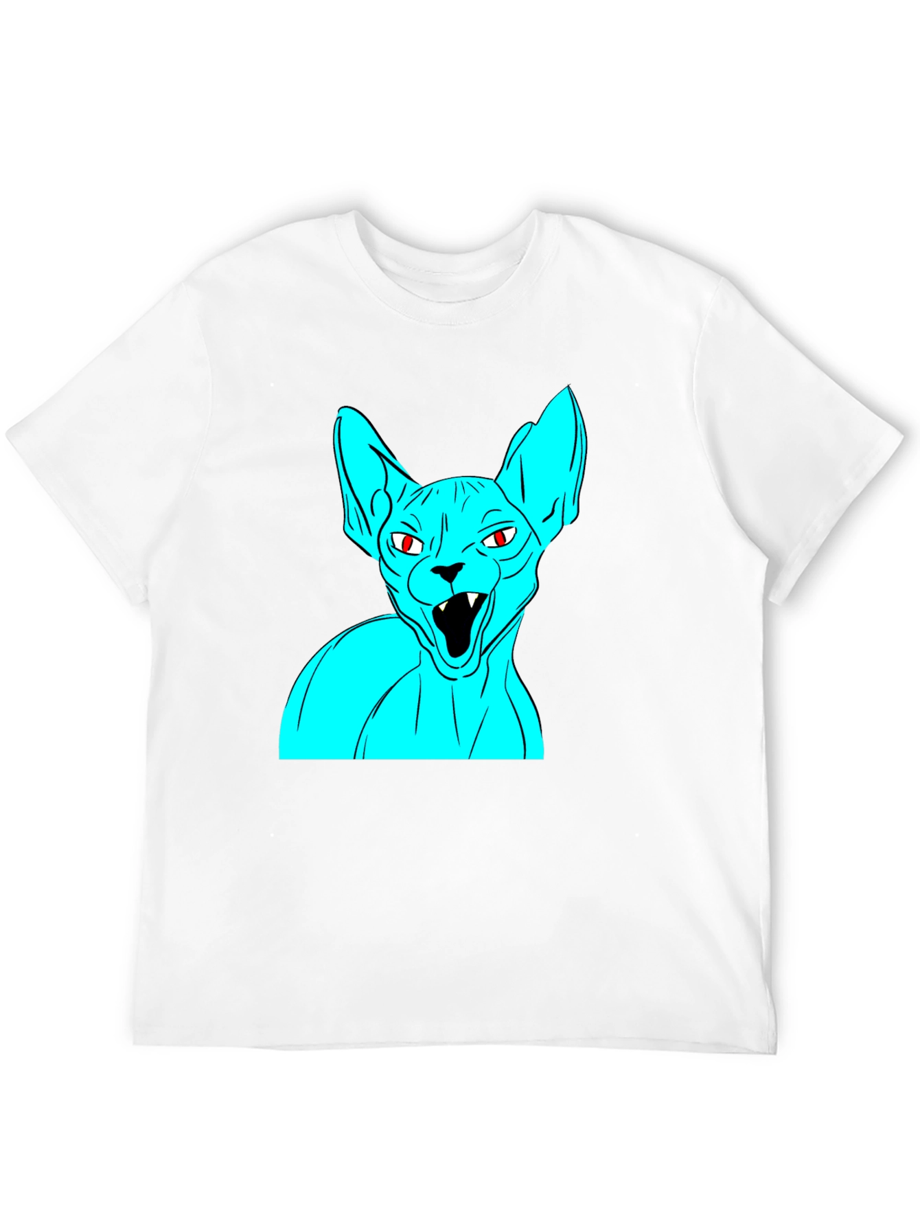 Sphynx Cat Graphic Tee - Unique Style