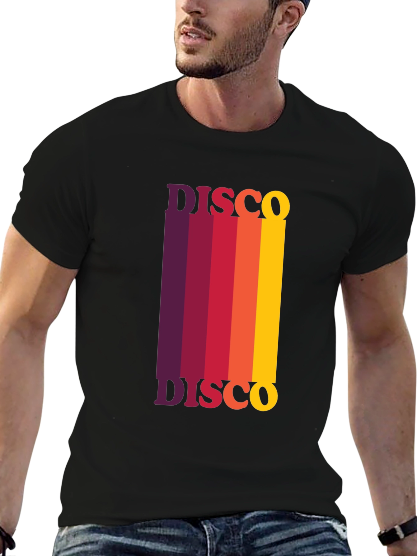 Retro Disco T-Shirt - 70s Style