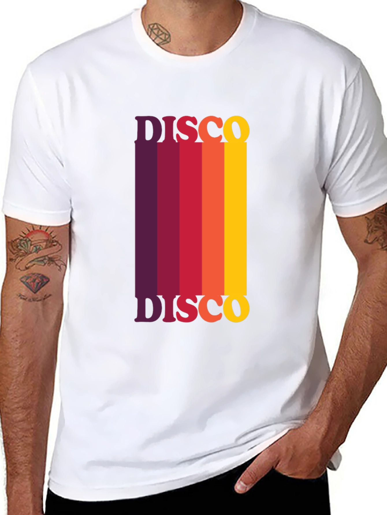 Retro Disco T-Shirt - 70s Style