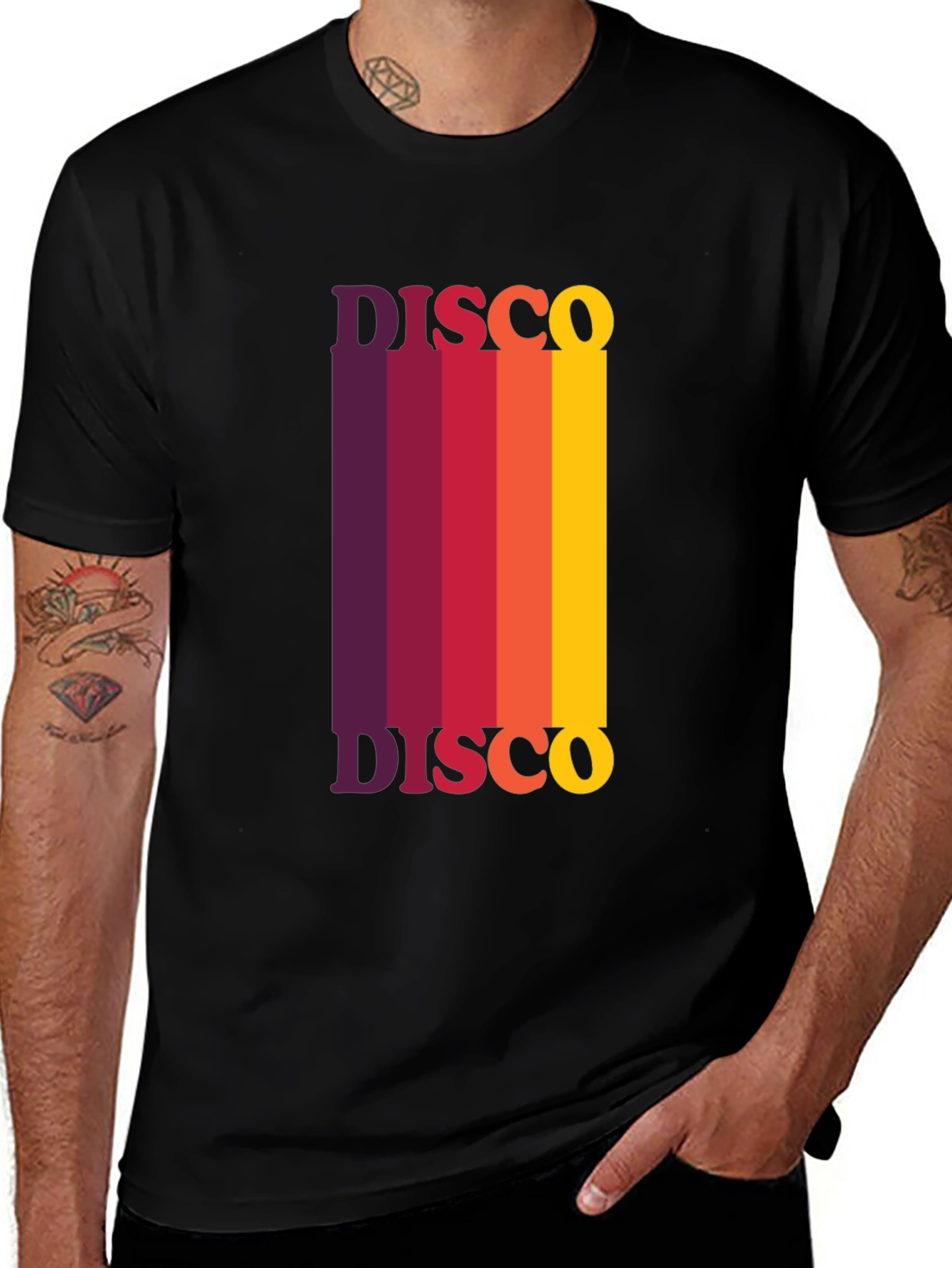 Retro Disco T-Shirt - 70s Style