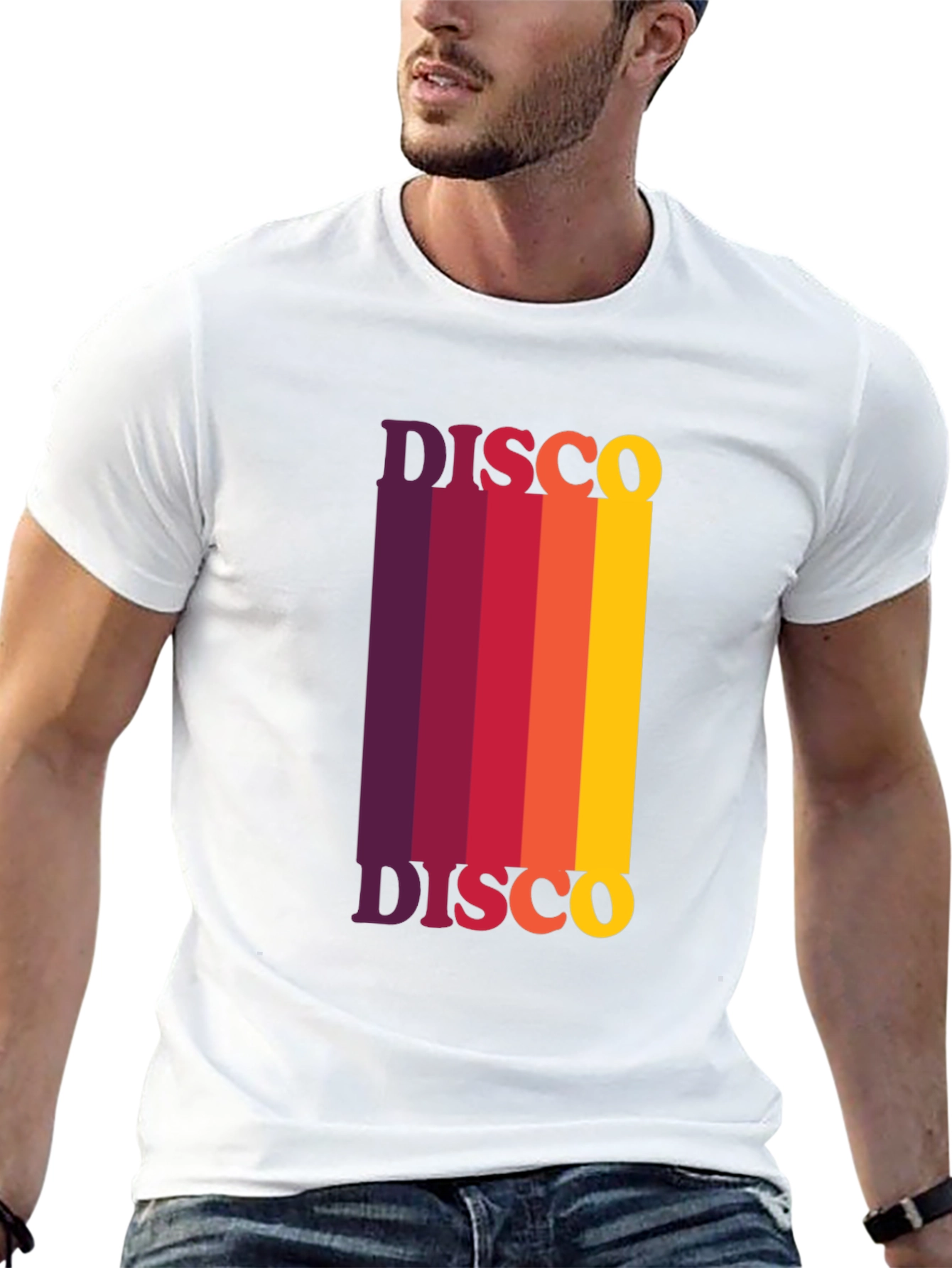 Retro Disco T-Shirt - 70s Style