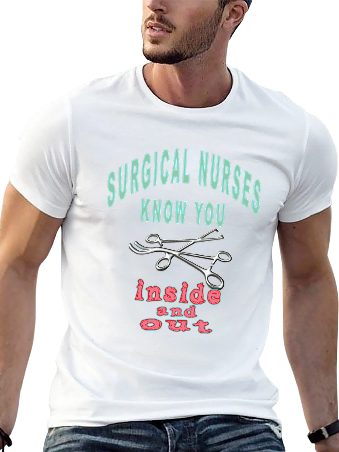 Surgical Nurse T-Shirt - Inside and Out