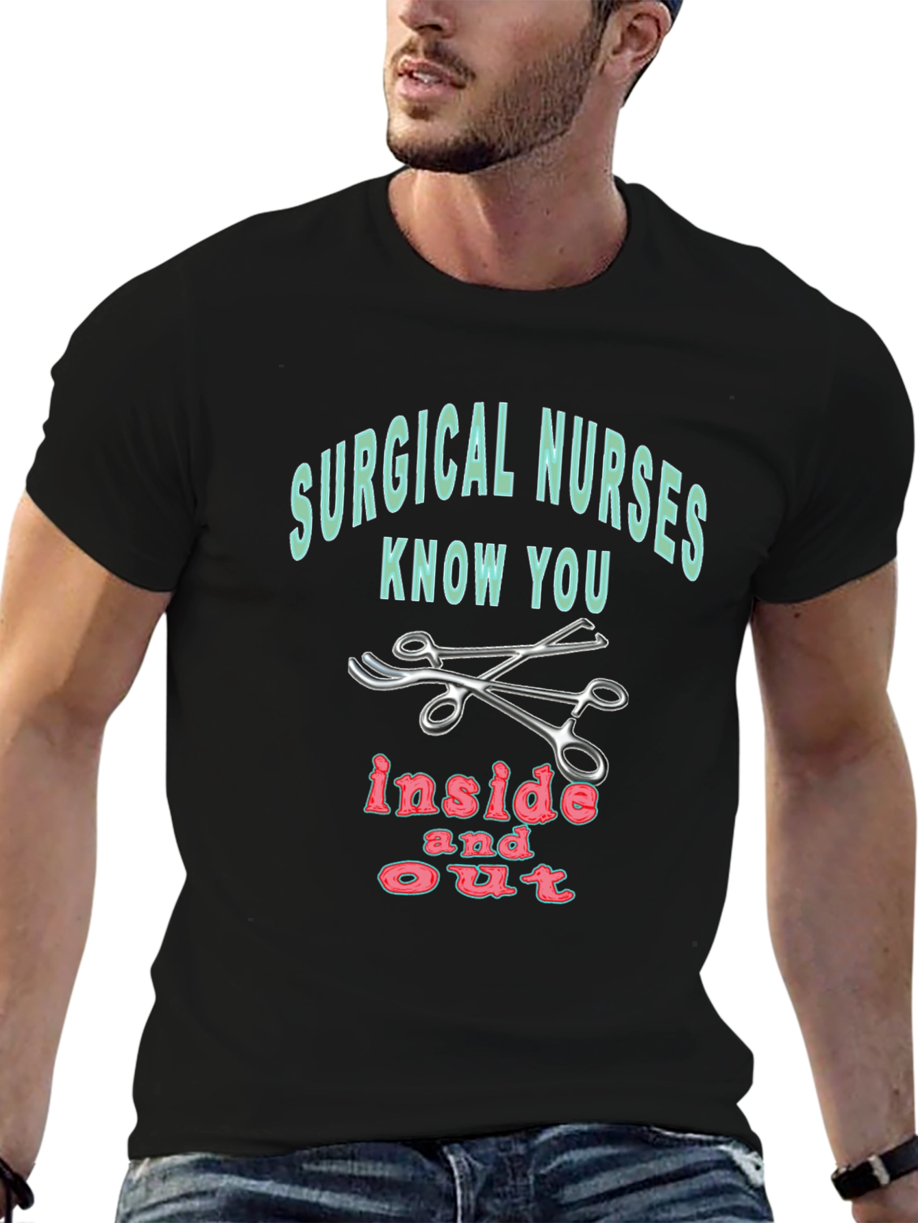 Surgical Nurse T-Shirt - Inside and Out