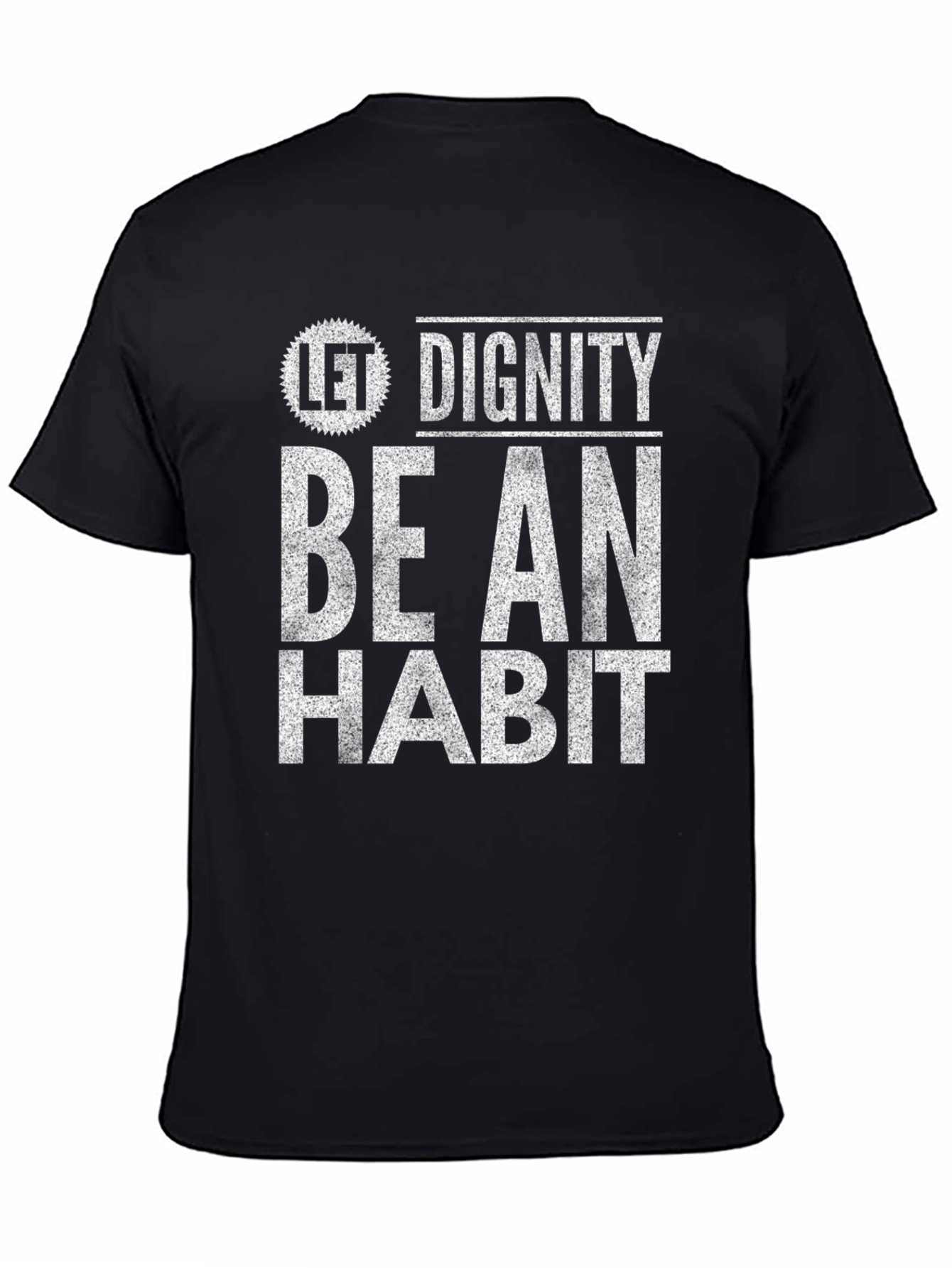 Dignity Habit Black T-Shirt