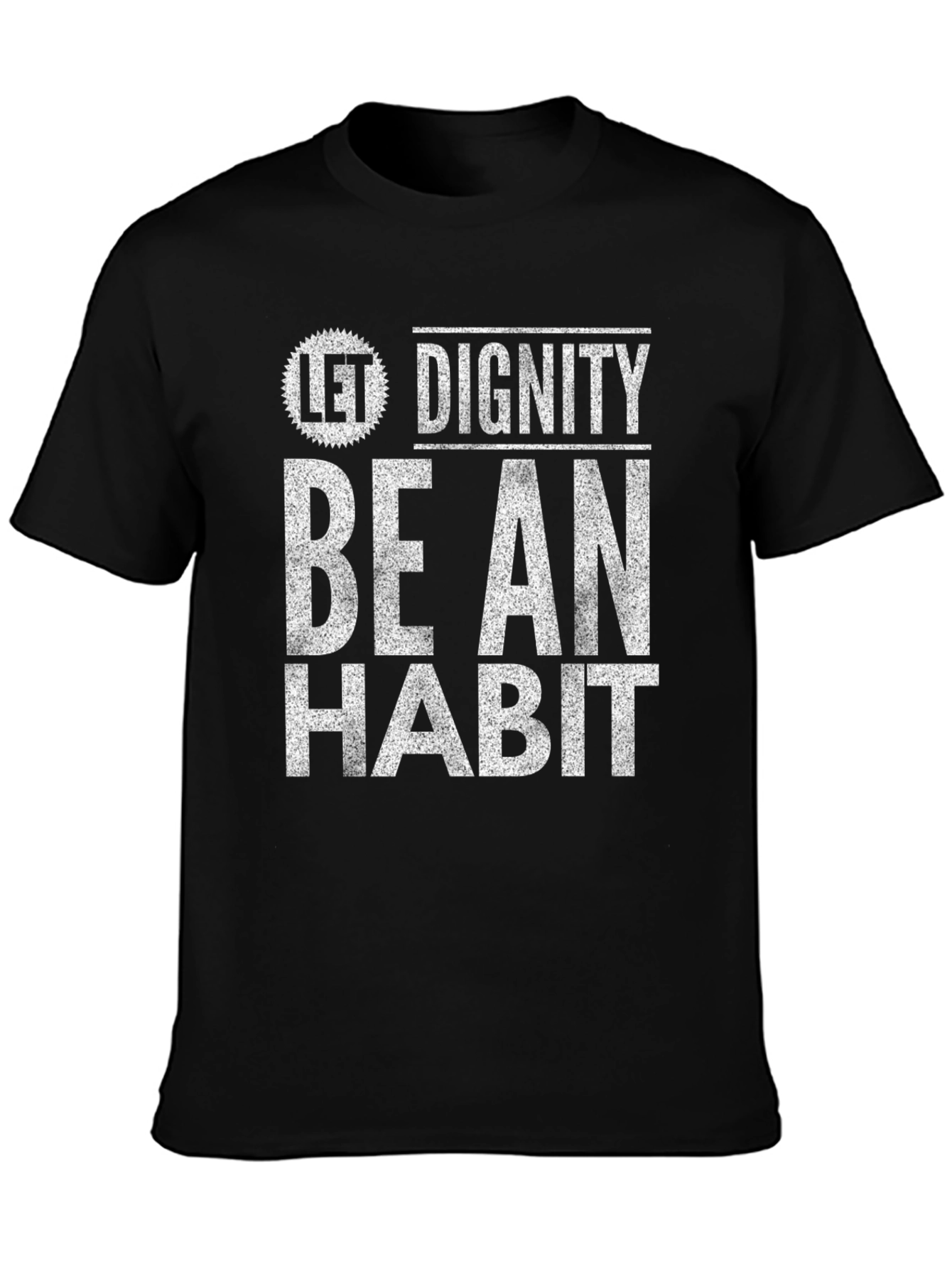 Dignity Habit Black T-Shirt