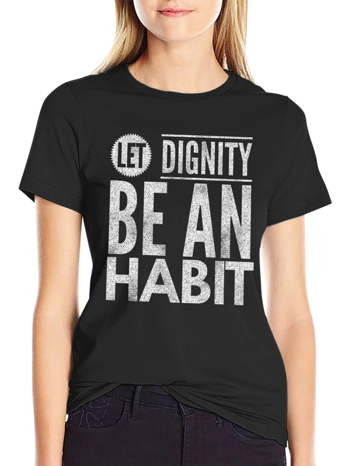 Dignity Habit Black T-Shirt