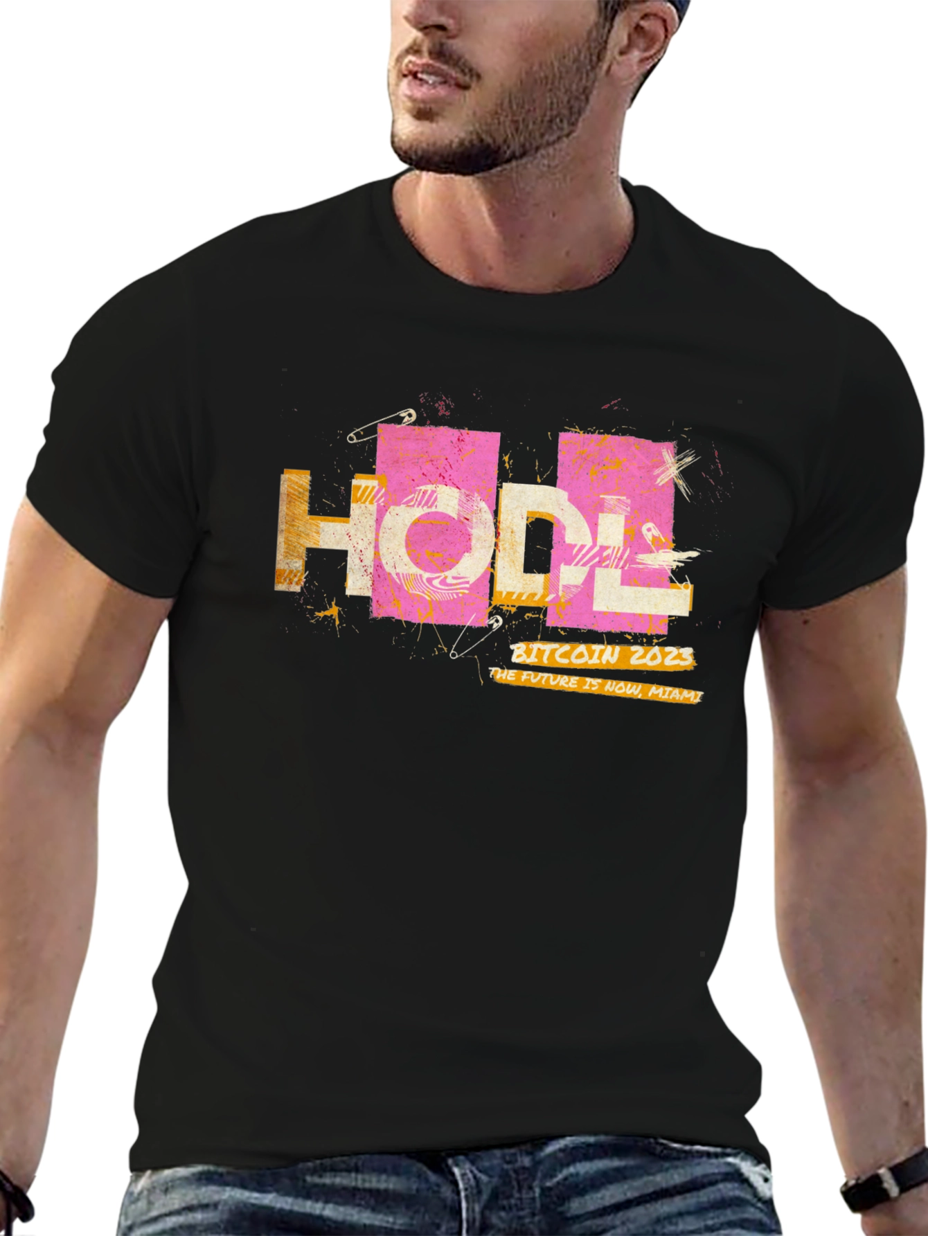 Bitcoin 2023 HODL Graphic T-Shirt