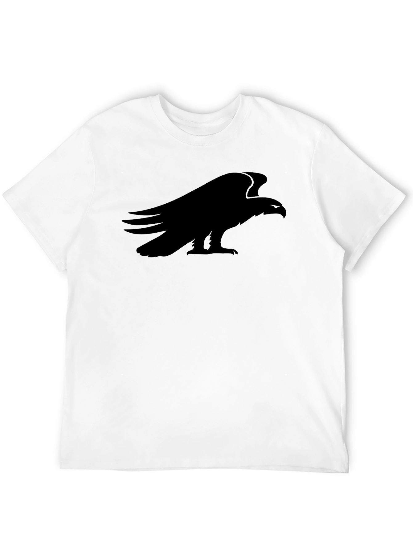 Black Eagle Graphic T-Shirt - Mens Casual Tee