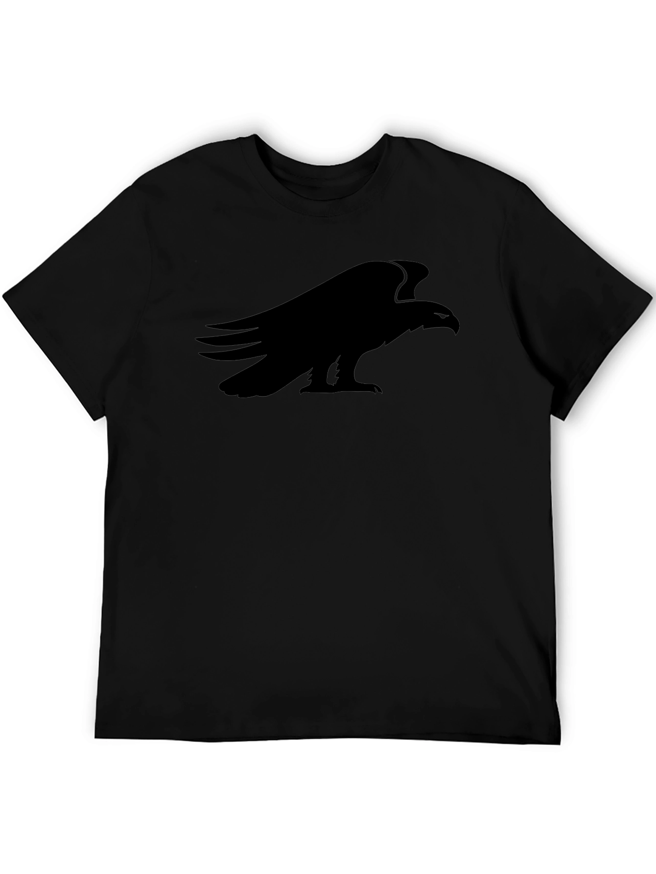 Black Eagle Graphic T-Shirt - Mens Casual Tee