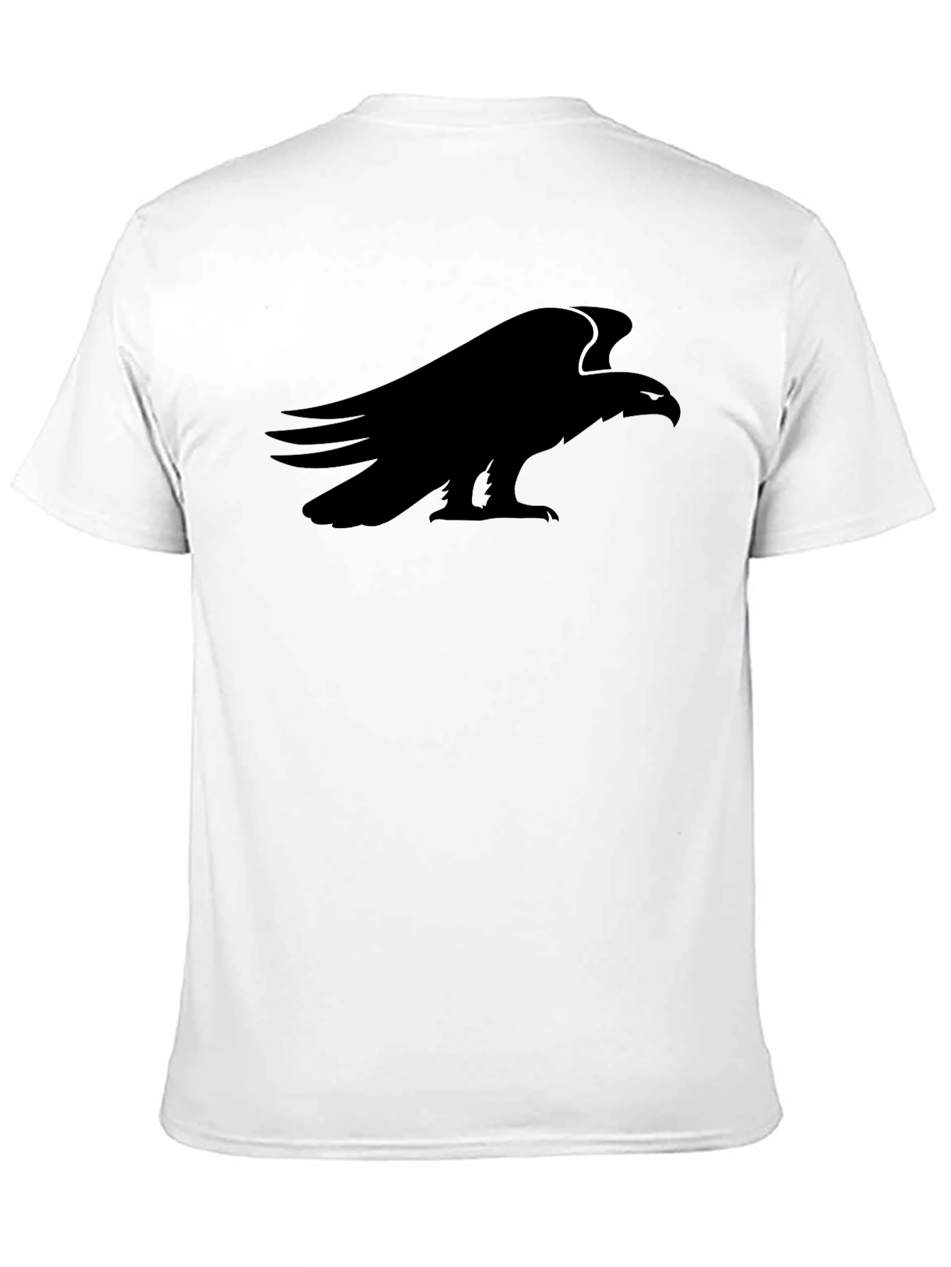 Black Eagle Graphic T-Shirt - Mens Casual Tee