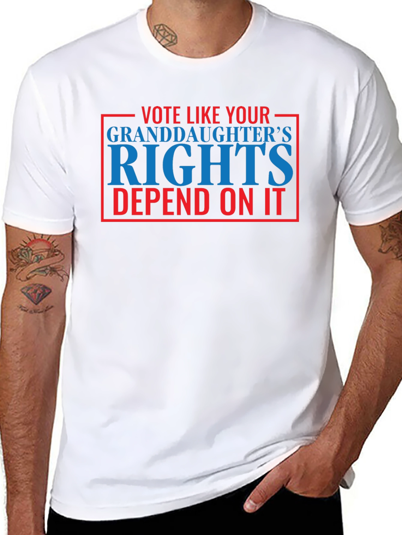 Vote Like Your Granddaughters Rights T-Shirt
