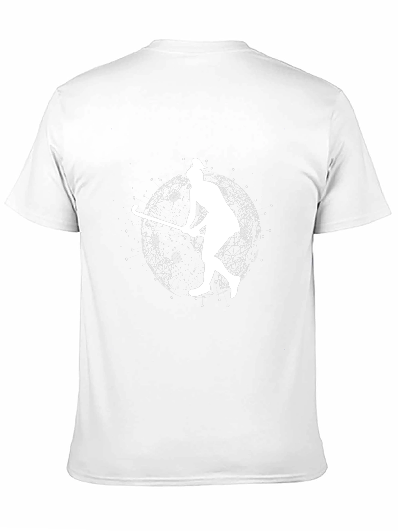 Hockey Player Graphic Tee - Stylish Sports Shirt