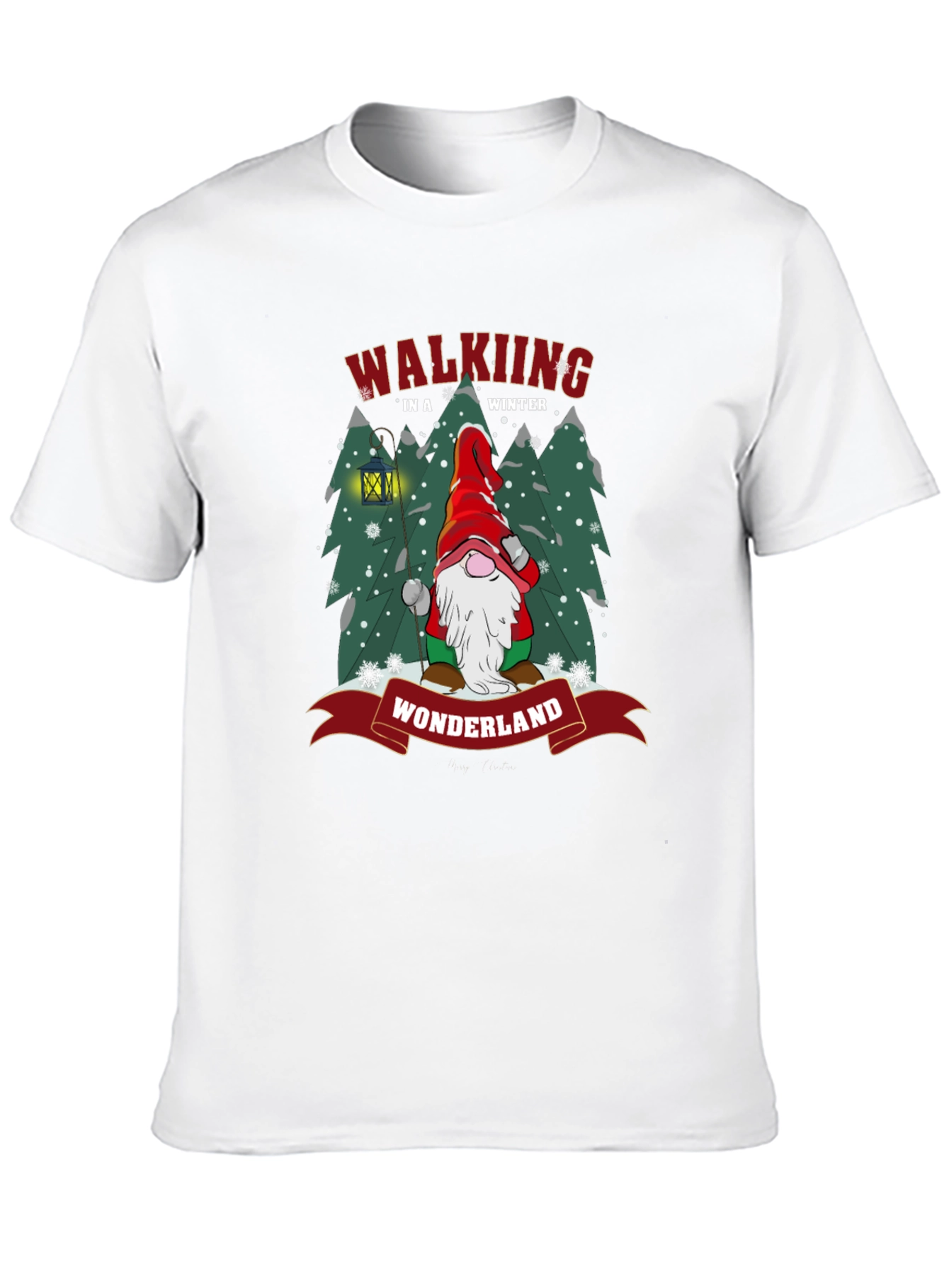 Walking in a Winter Wonderland T-Shirt