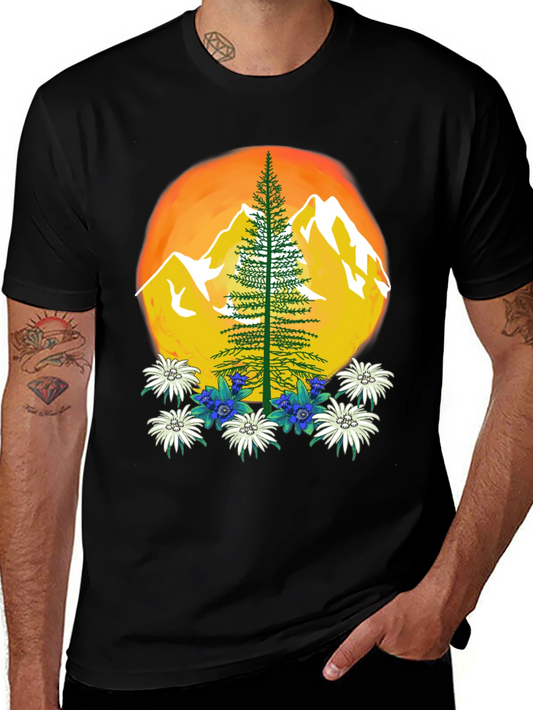 Mountain Sunset Graphic Tee