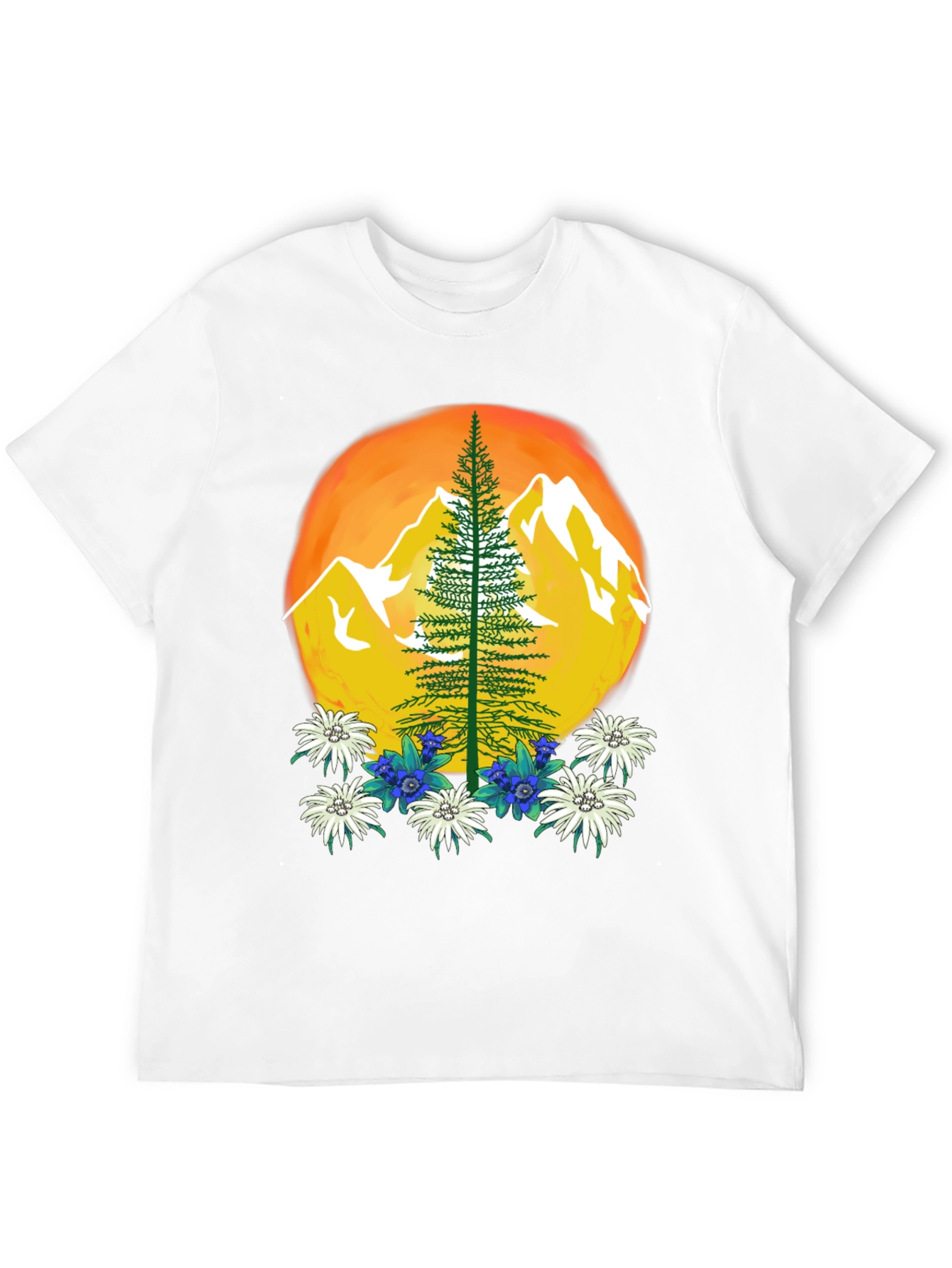 Mountain Sunset Graphic Tee