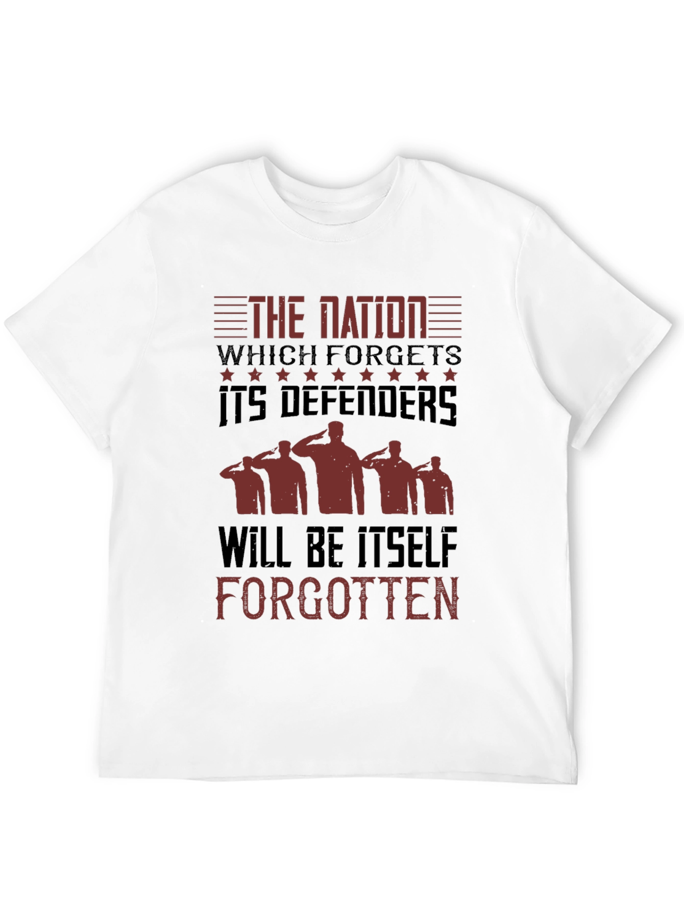 Patriotic Military Defenders T-Shirt