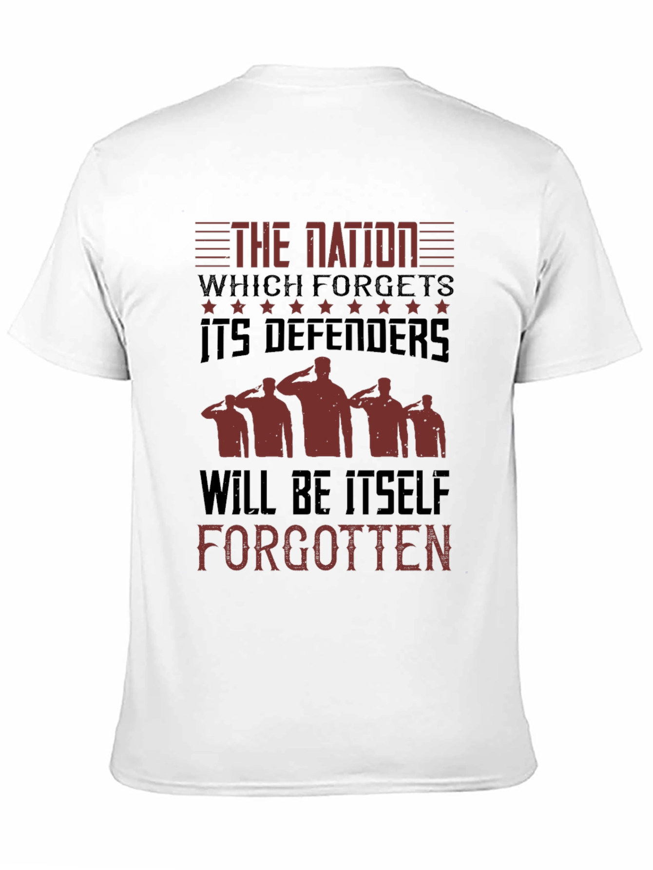 Patriotic Military Defenders T-Shirt