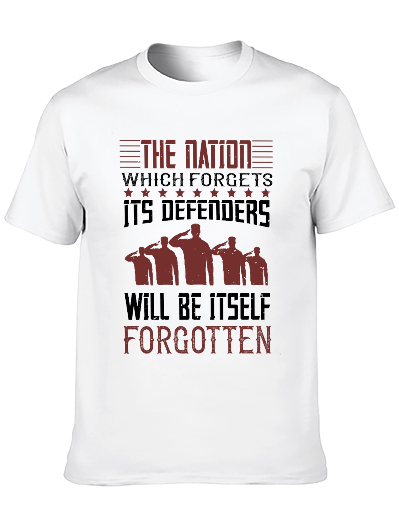 Patriotic Military Defenders T-Shirt