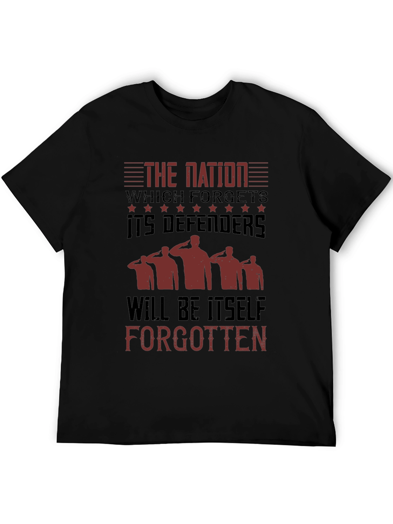 Patriotic Military Defenders T-Shirt