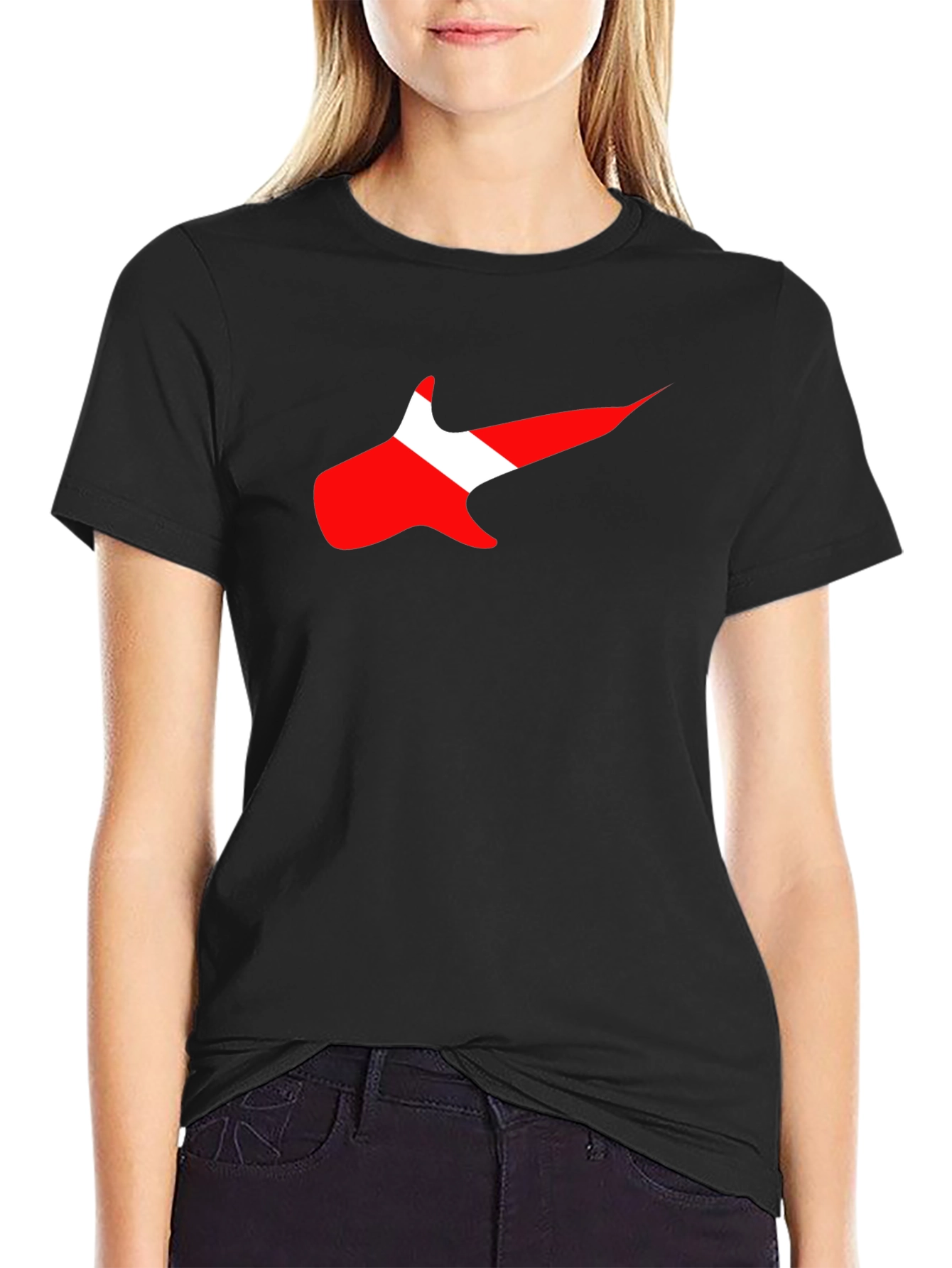 Diving Flag Graphic T-Shirt