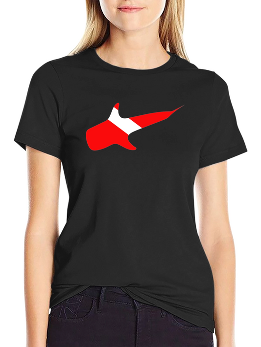 Diving Flag Graphic T-Shirt