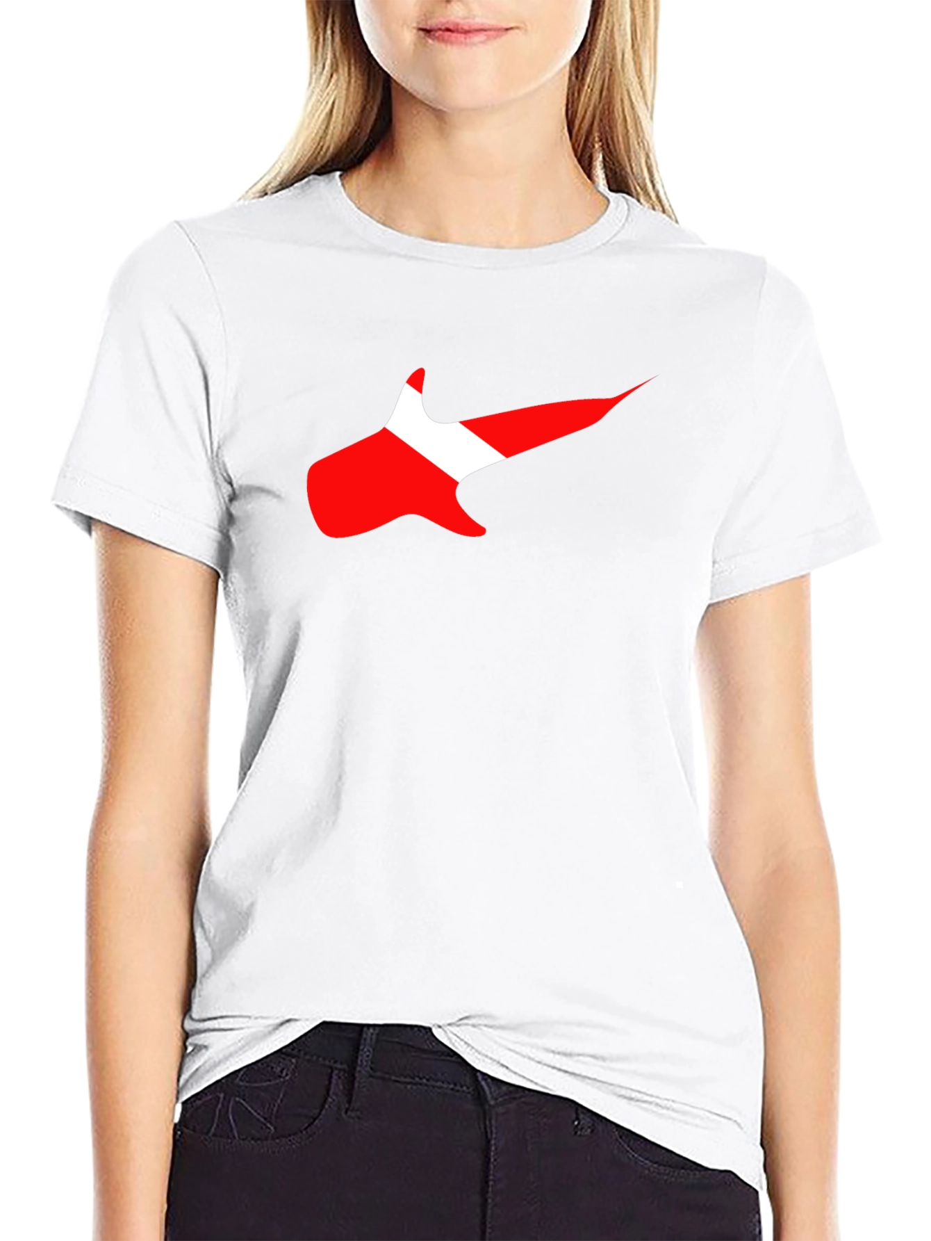 Diving Flag Graphic T-Shirt