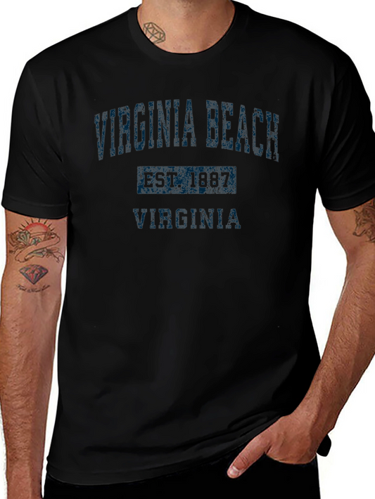 Virginia Beach Crew Neck T-Shirt