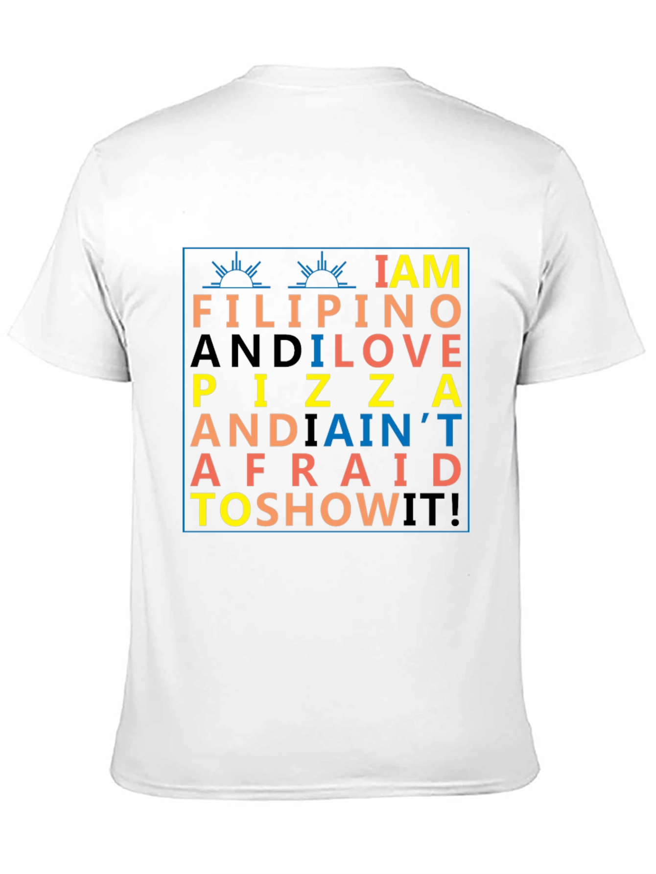 Filipino Pizza Lover Graphic Tee