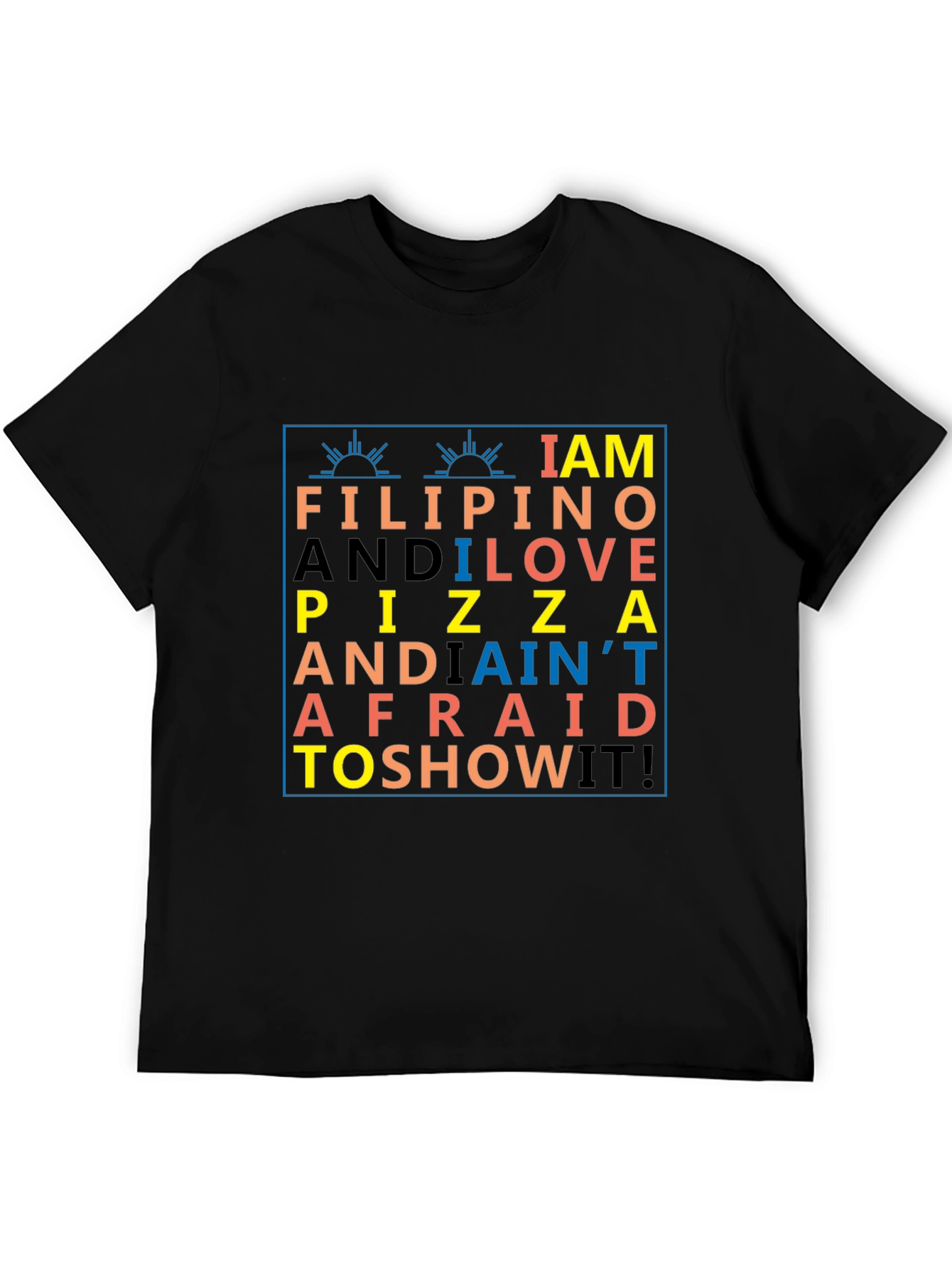 Filipino Pizza Lover Graphic Tee