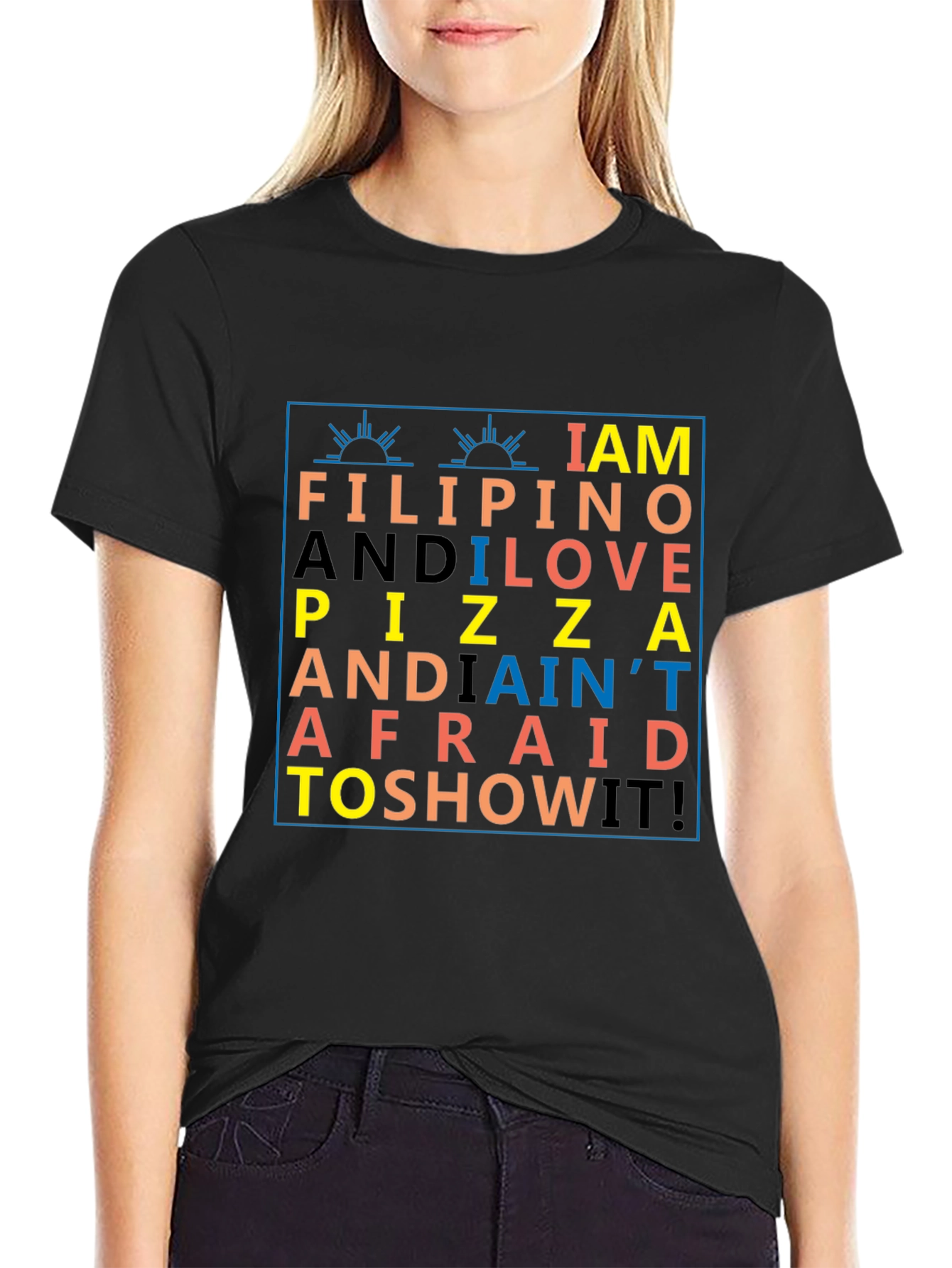 Filipino Pizza Lover Graphic Tee