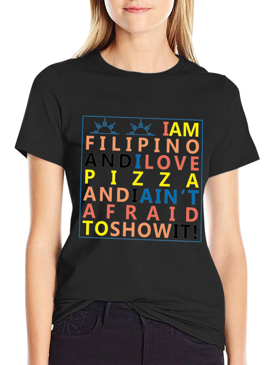 Filipino Pizza Lover Graphic Tee