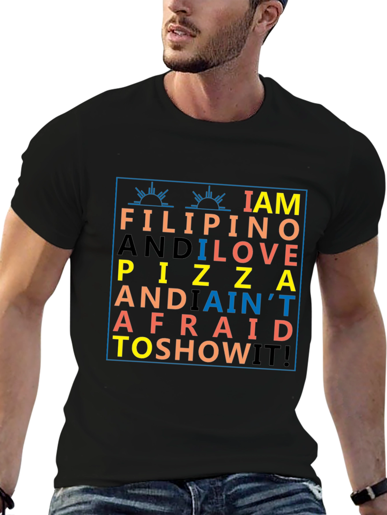 Filipino Pizza Lover Graphic Tee