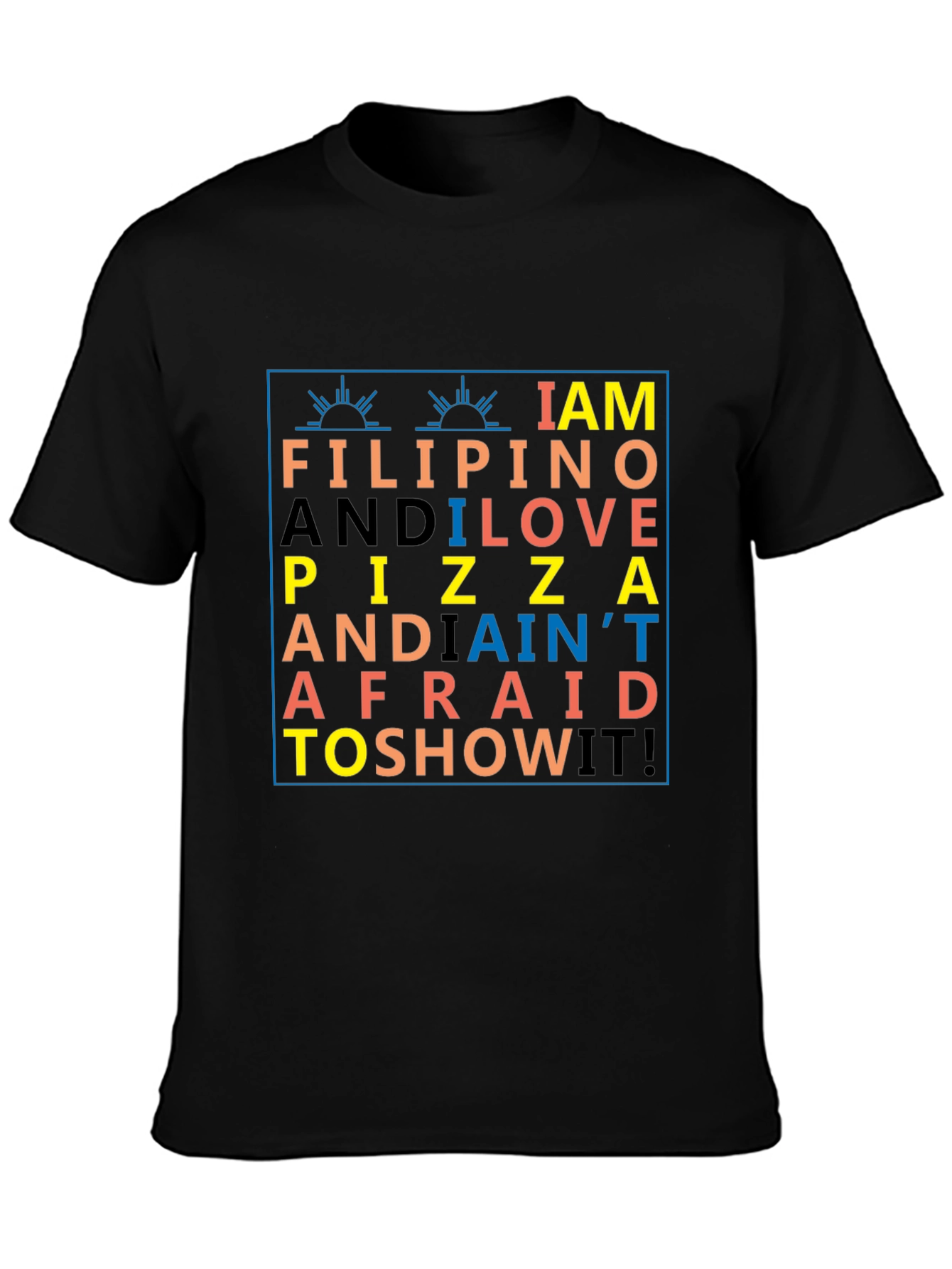 Filipino Pizza Lover Graphic Tee