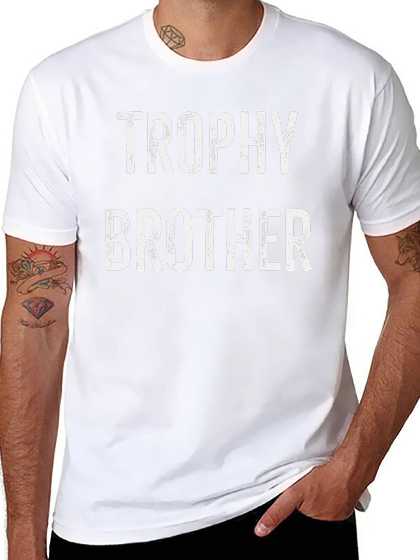 Trophy Brother Black T-Shirt