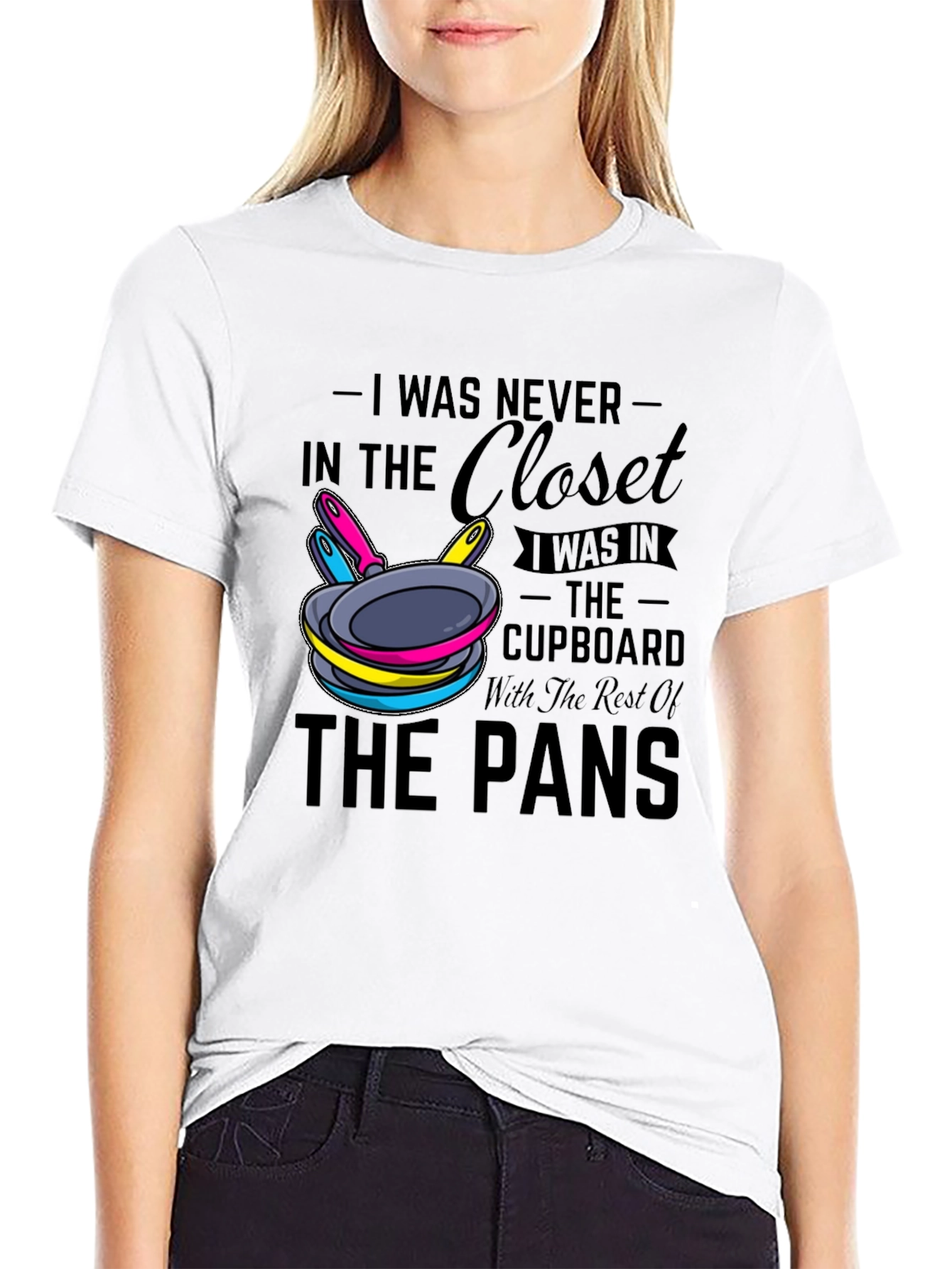 I Was Never In The Closet Humor T-Shirt