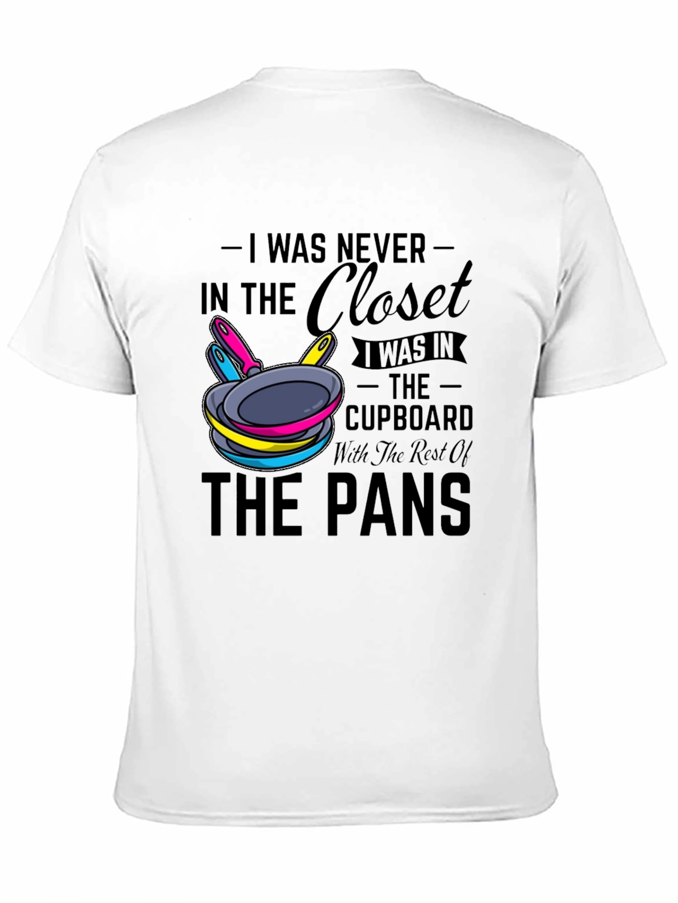 I Was Never In The Closet Humor T-Shirt