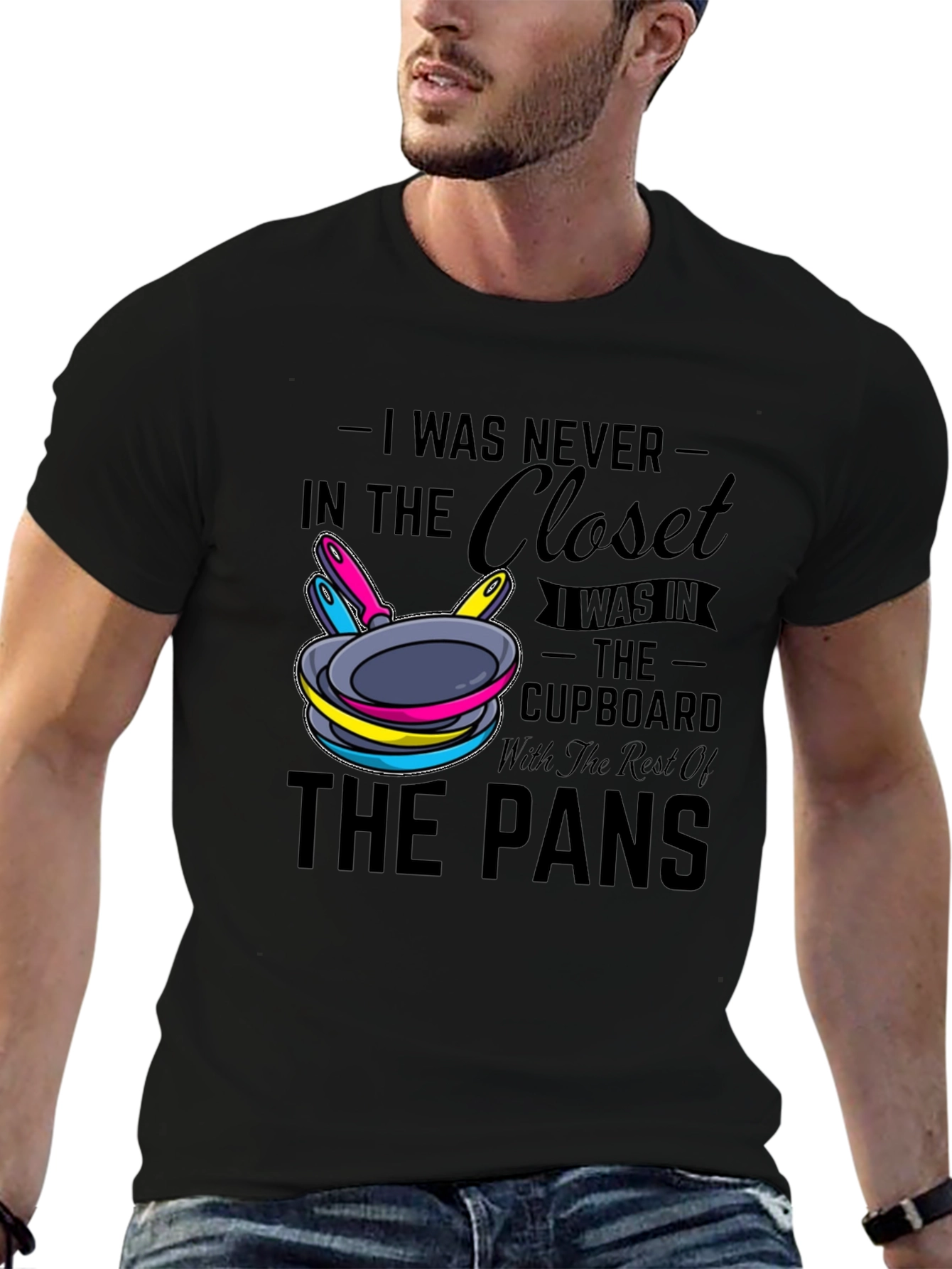 I Was Never In The Closet Humor T-Shirt