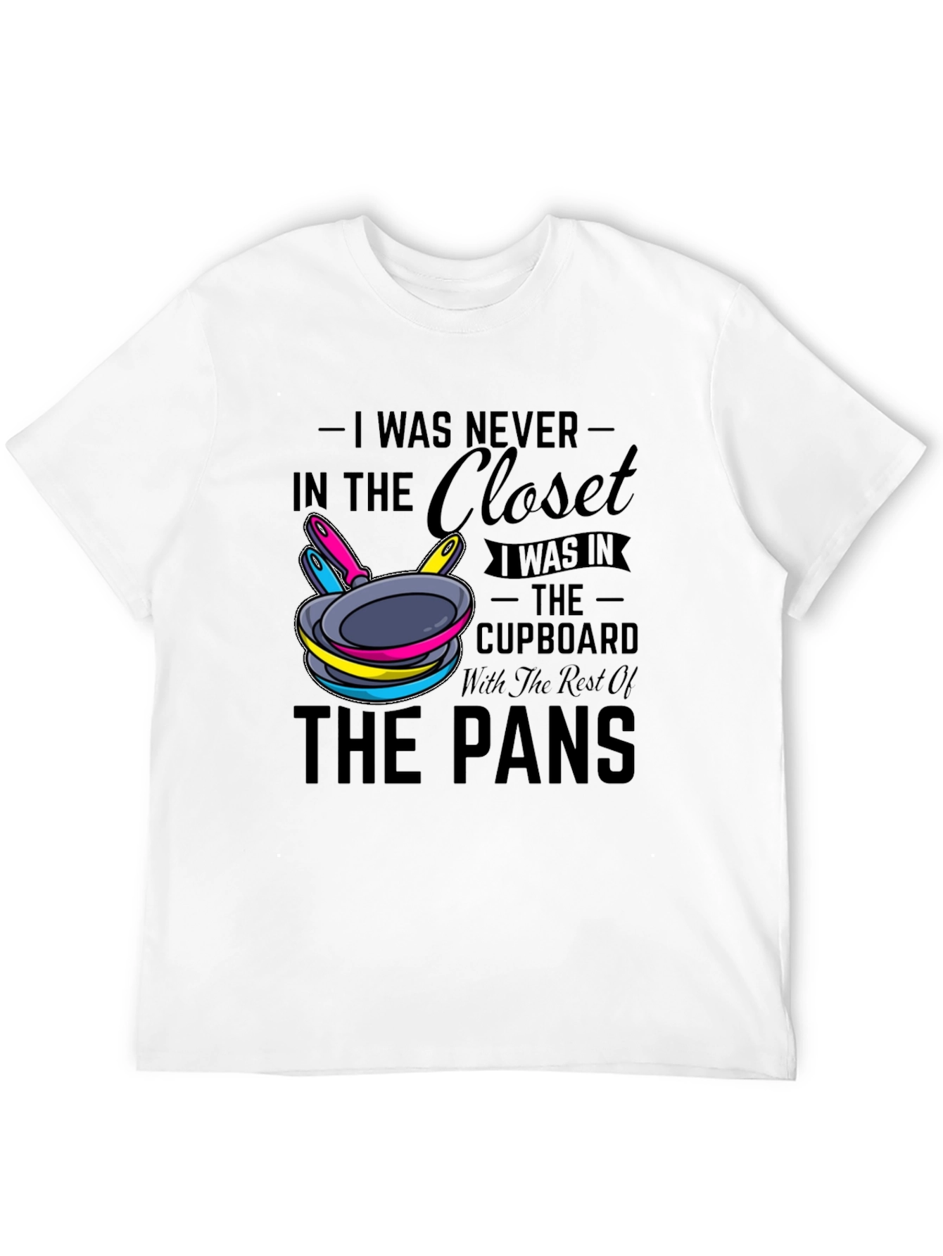 I Was Never In The Closet Humor T-Shirt